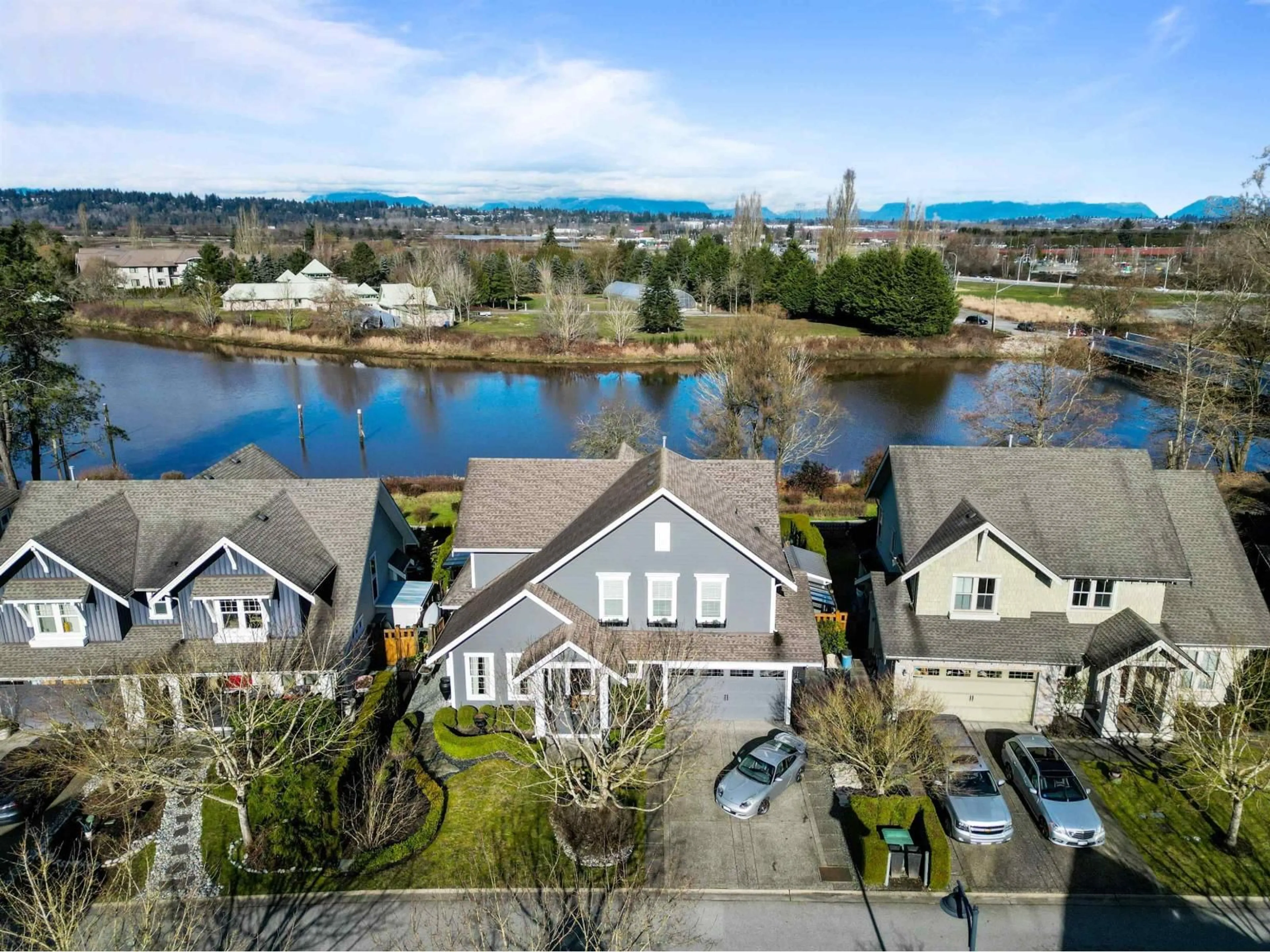 A pic from outside/outdoor area/front of a property/back of a property/a pic from drone, water/lake/river/ocean view for 14279 37 AVENUE, Surrey British Columbia V4P0C2
