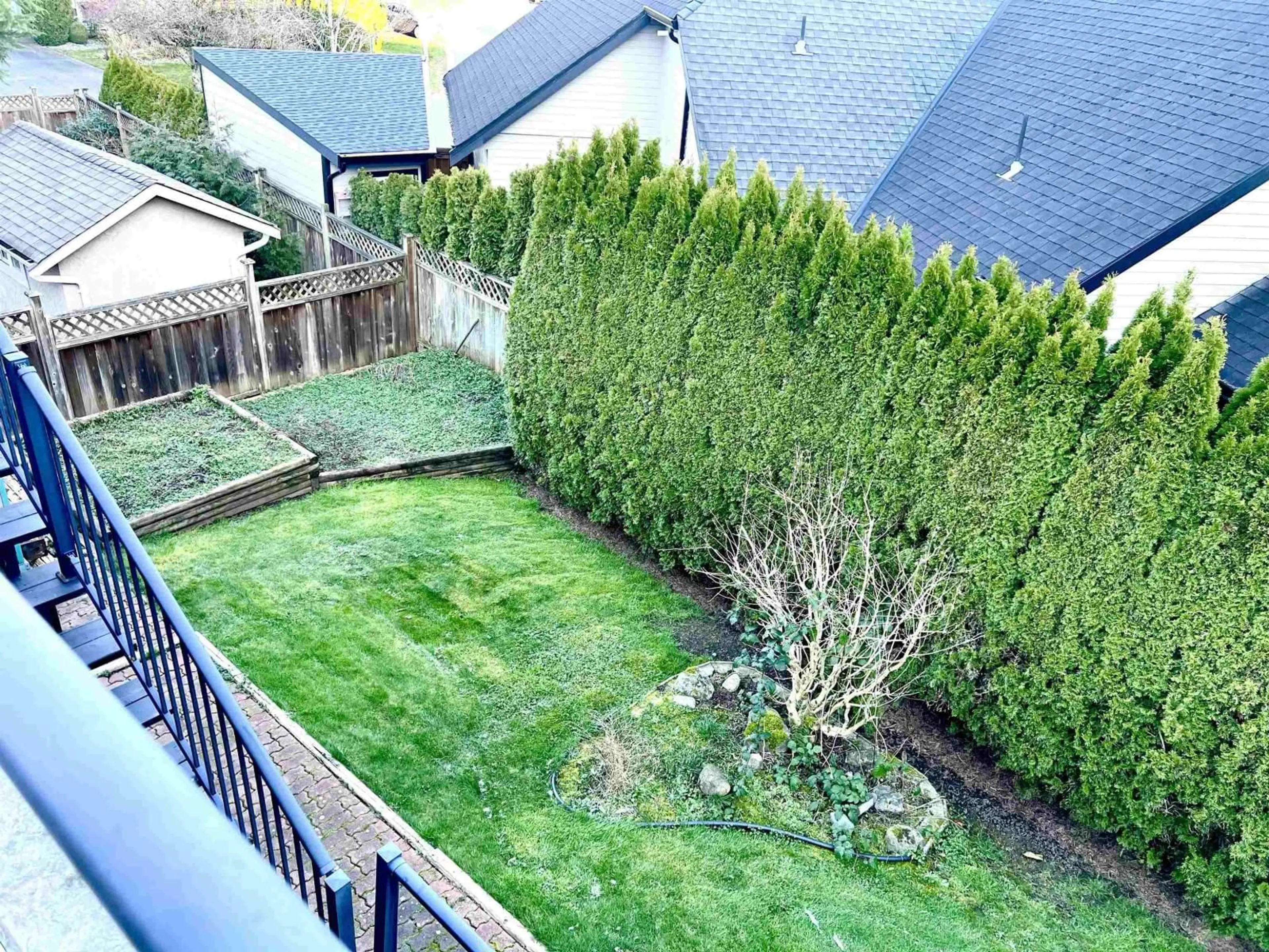 A pic from outside/outdoor area/front of a property/back of a property/a pic from drone, forest/trees view for 16160 14B AVENUE, Surrey British Columbia V4A9R3