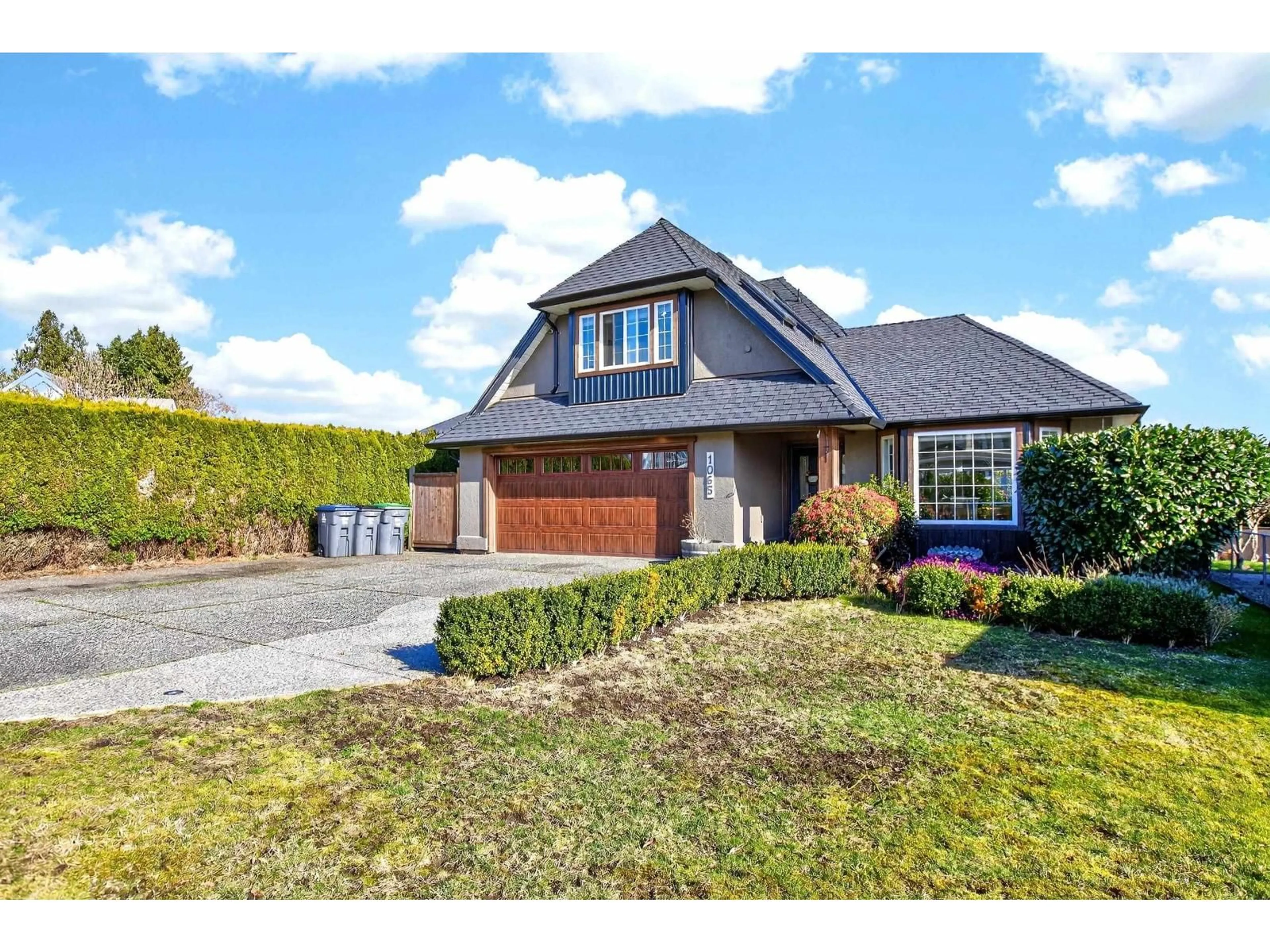 Home with brick exterior material, street for 1065 KING GEORGE BOULEVARD, Surrey British Columbia V4A9S7