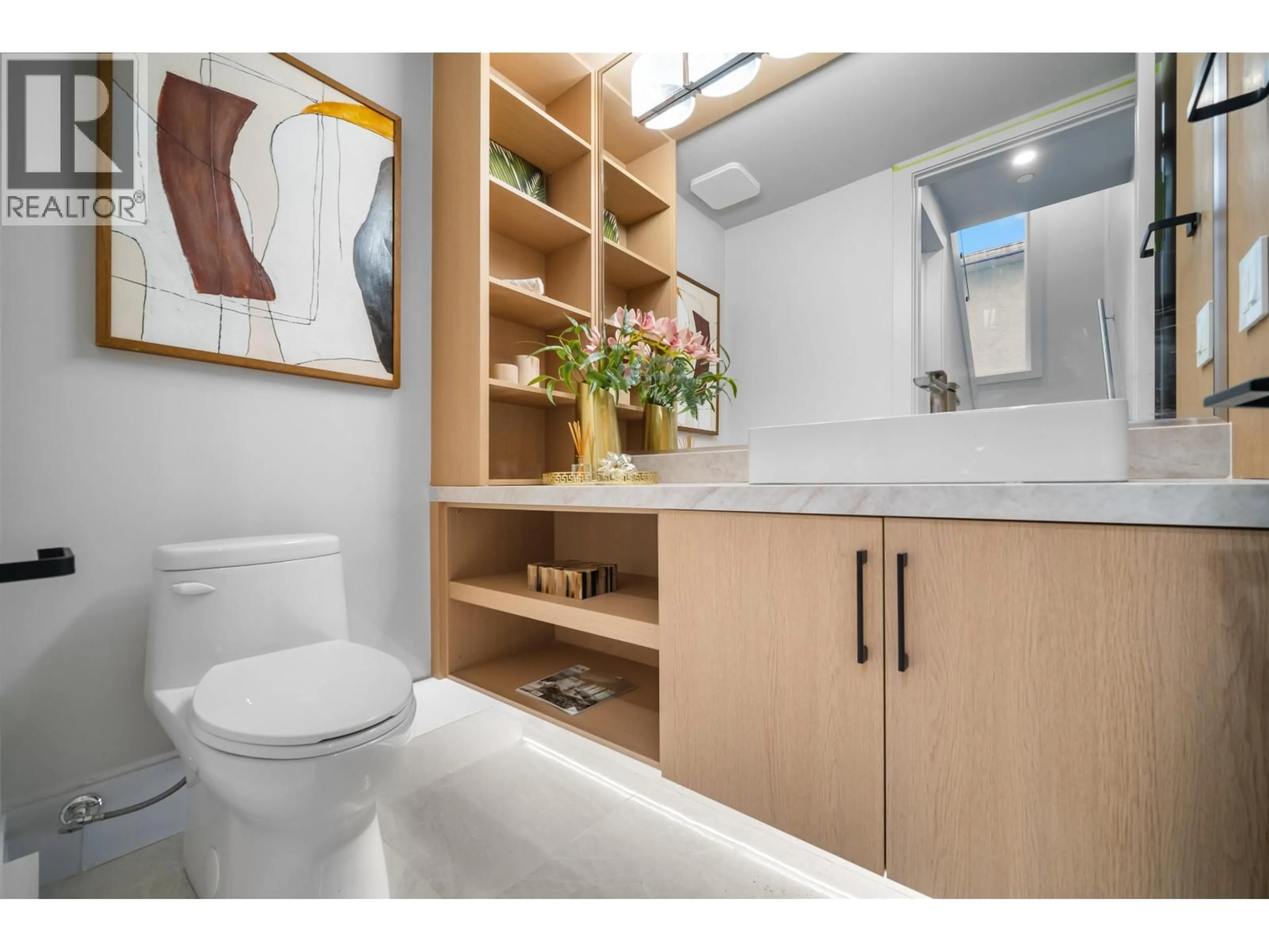 Standard bathroom, ceramic/tile floor for 2 - 5023 ROSS STREET, Vancouver British Columbia V5W3K6