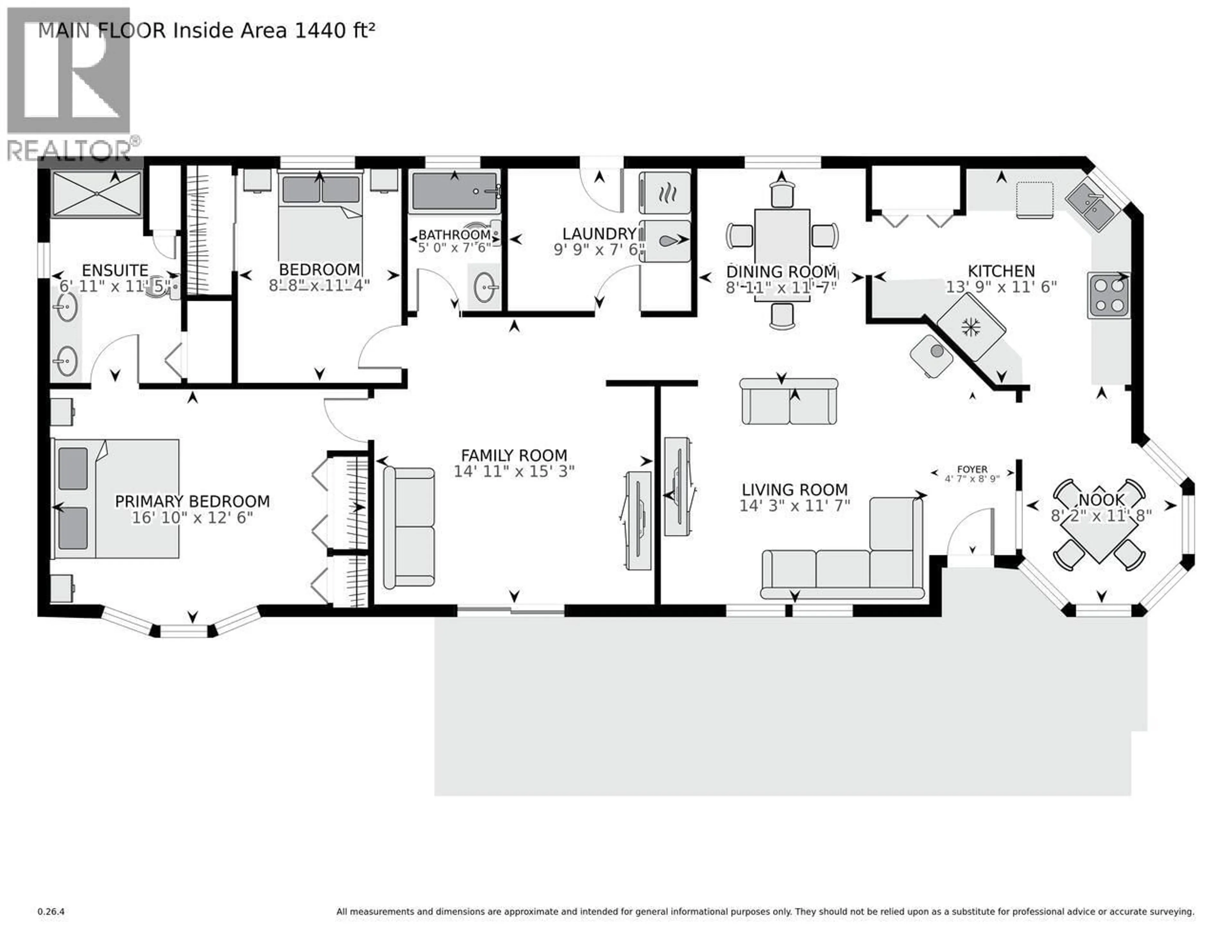 Floor plan for 5987 HARBOUR WAY, Sechelt British Columbia V7Z0L6