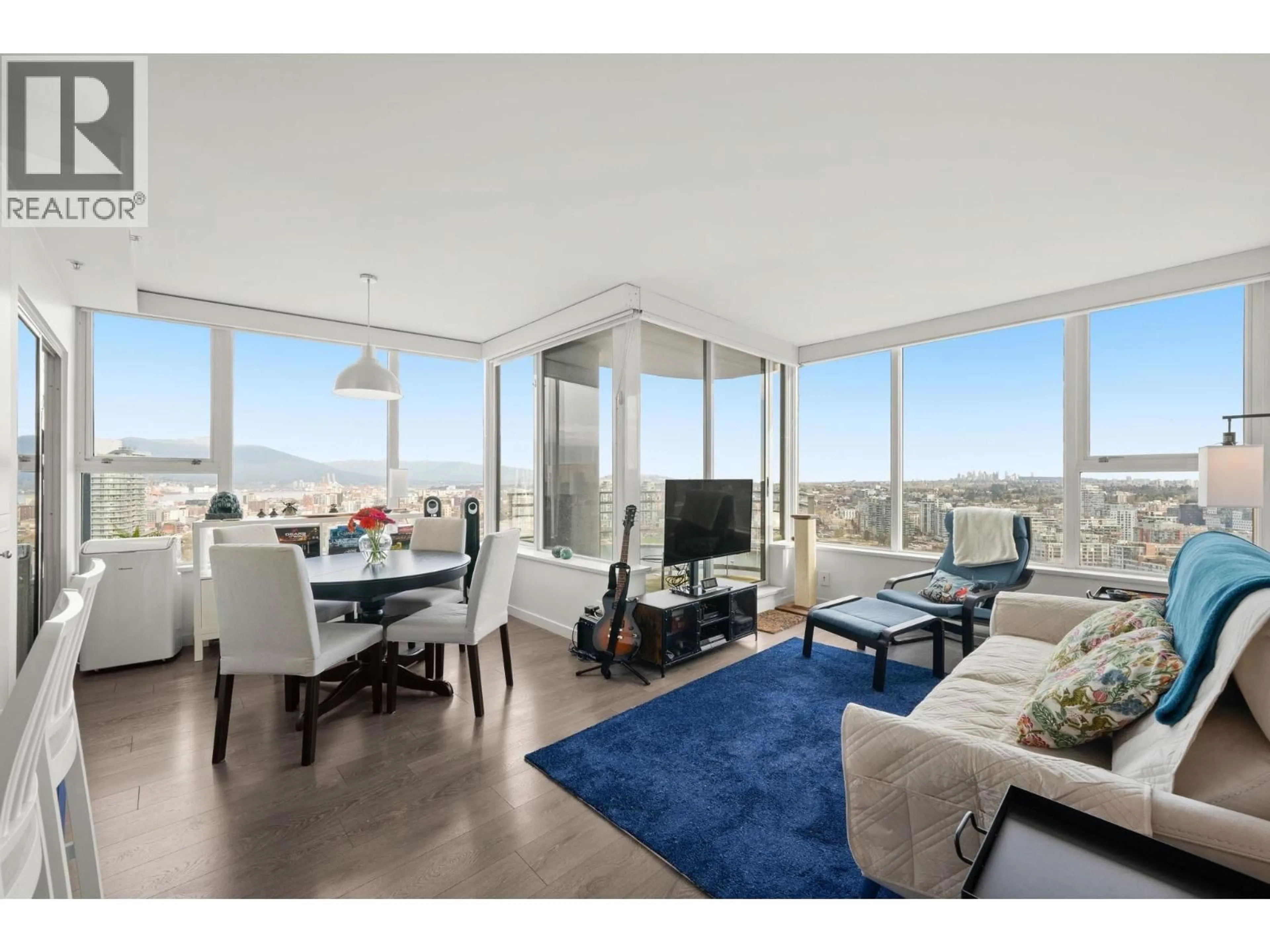 Living room with furniture, unknown for 3302 - 33 SMITHE STREET, Vancouver British Columbia V6B0B5