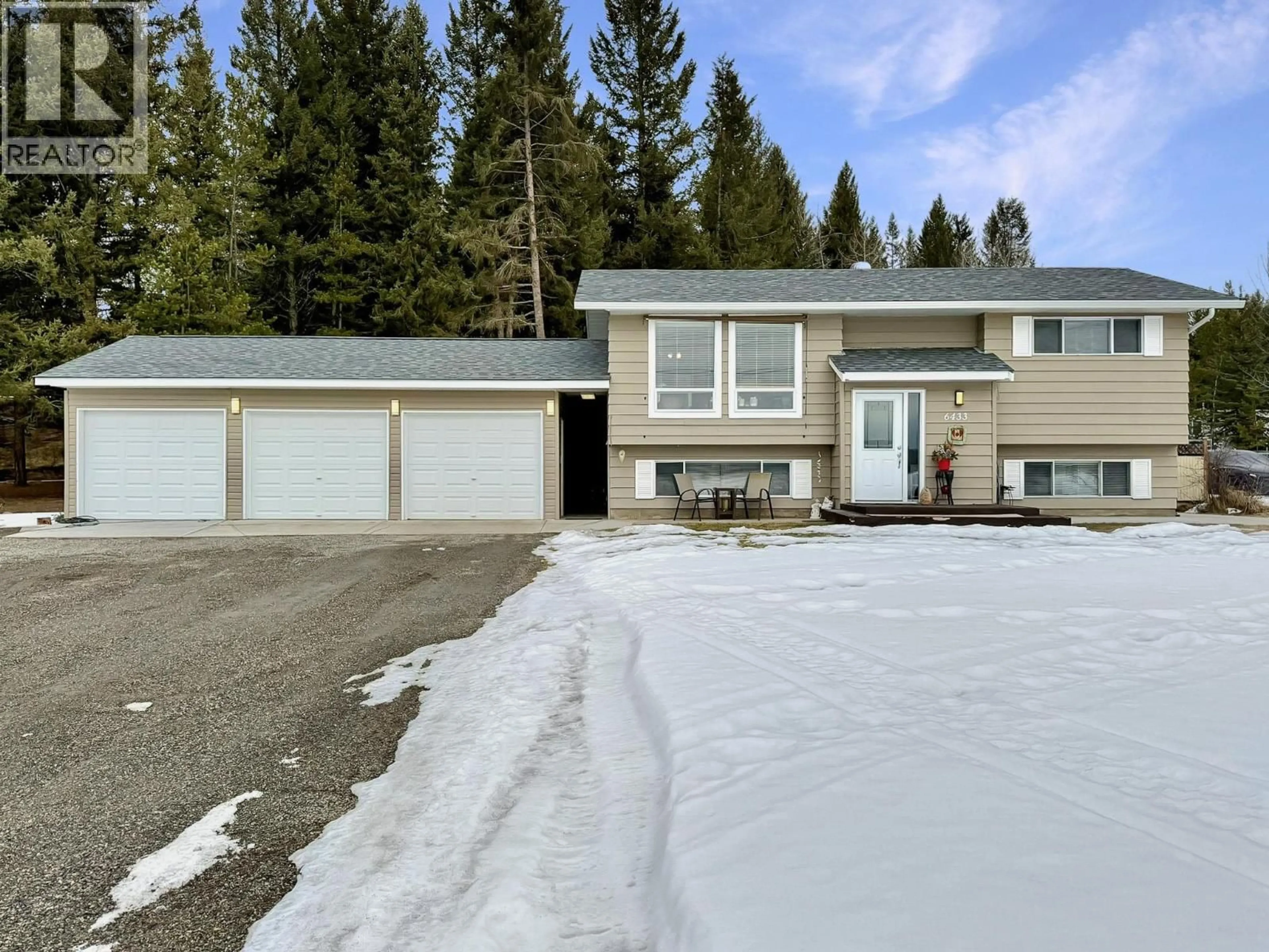 A pic from outside/outdoor area/front of a property/back of a property/a pic from drone, unknown for 6433 LYNX ROAD, Forest Grove British Columbia V0K1M0