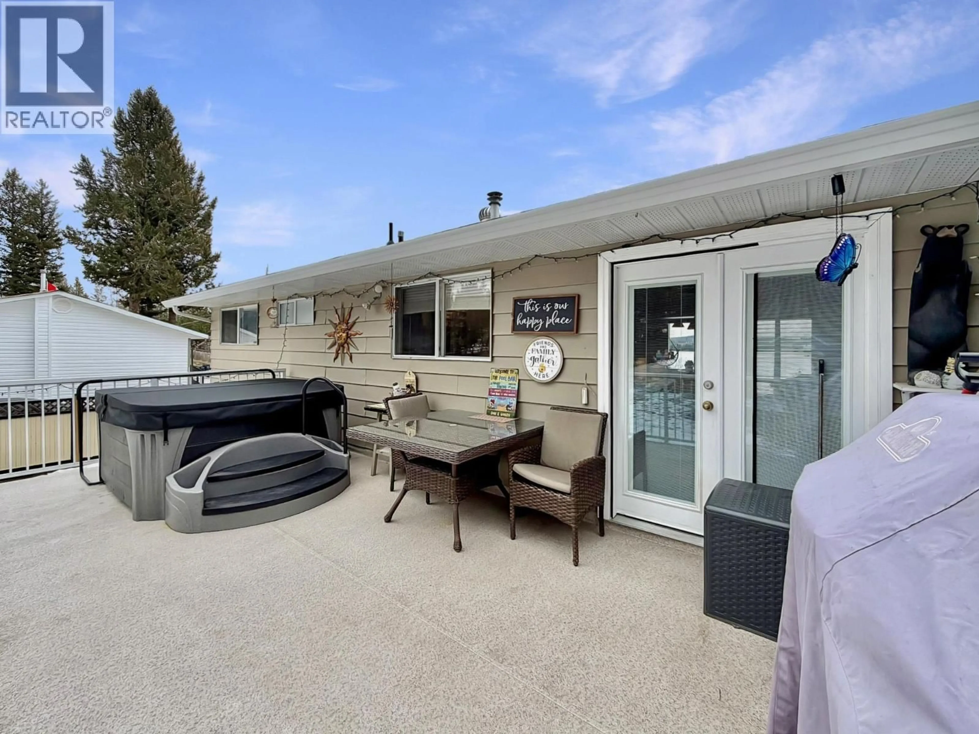 Patio, water/lake/river/ocean view for 6433 LYNX ROAD, Forest Grove British Columbia V0K1M0