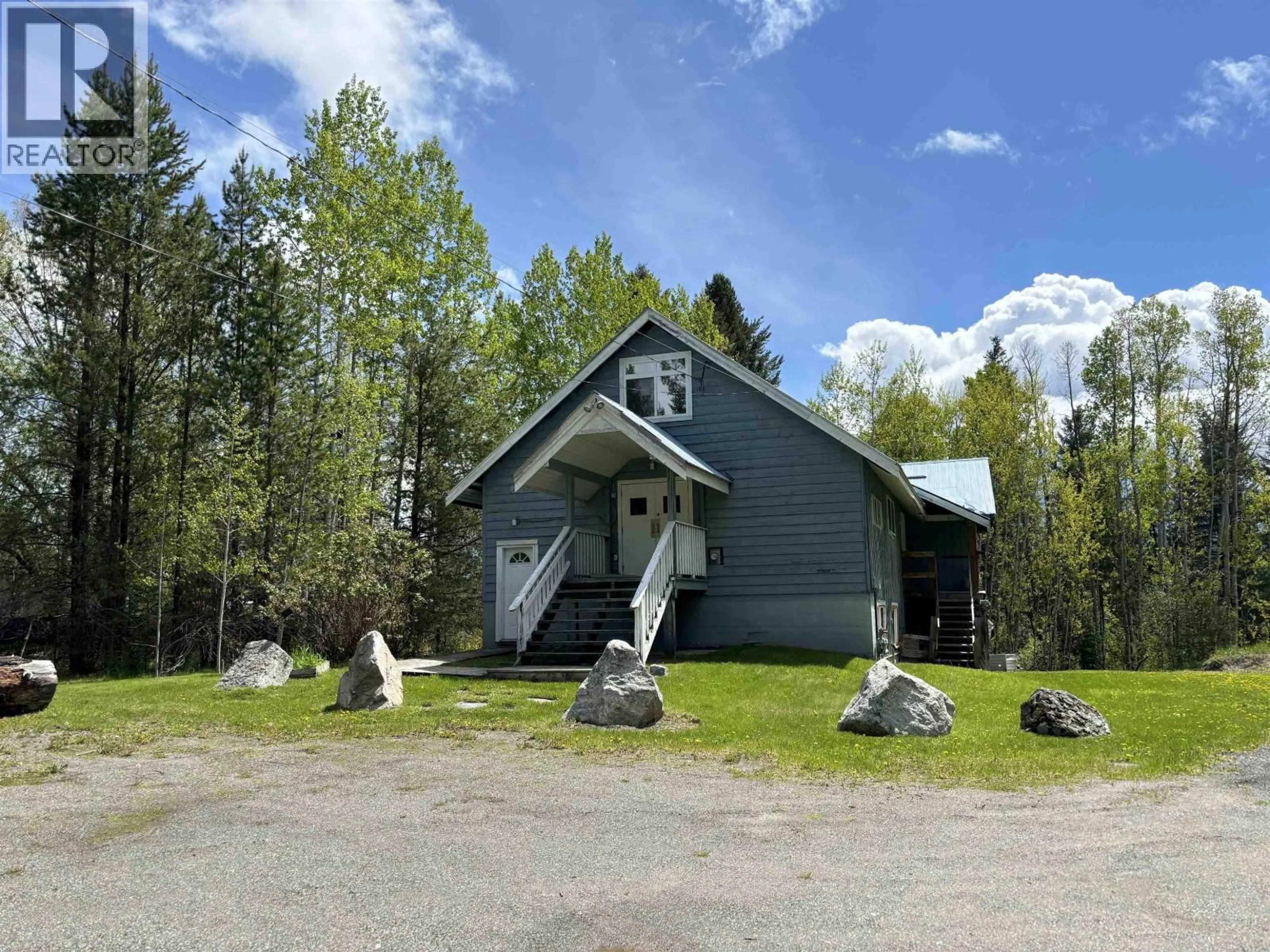 A pic from outside/outdoor area/front of a property/back of a property/a pic from drone, unknown for 4569 CANIM-HENDRIX LAKE ROAD, Forest Grove British Columbia V0K1M0