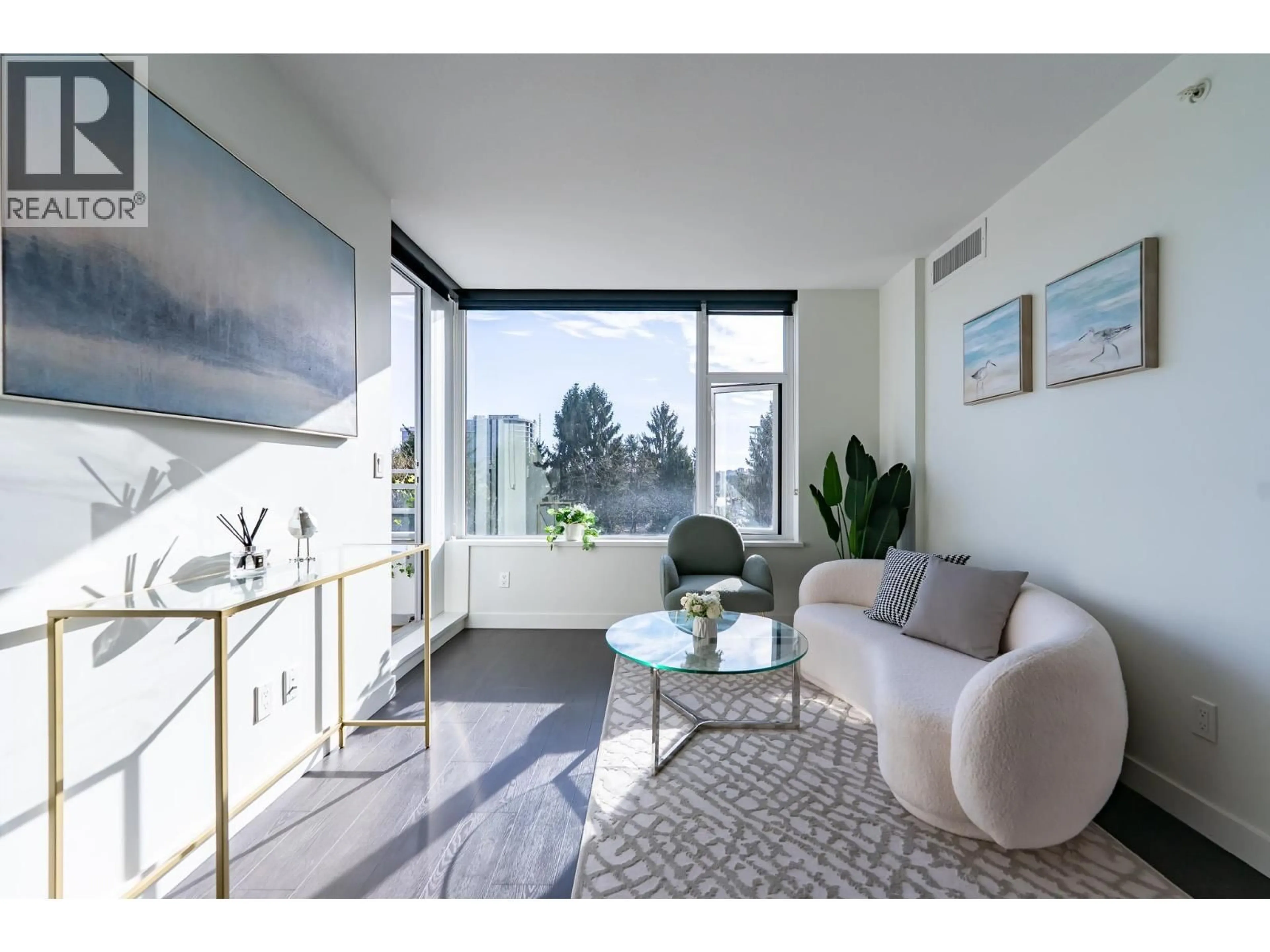 Living room with furniture, unknown for 601 - 8800 HAZELBRIDGE WAY, Richmond British Columbia V6X0S3