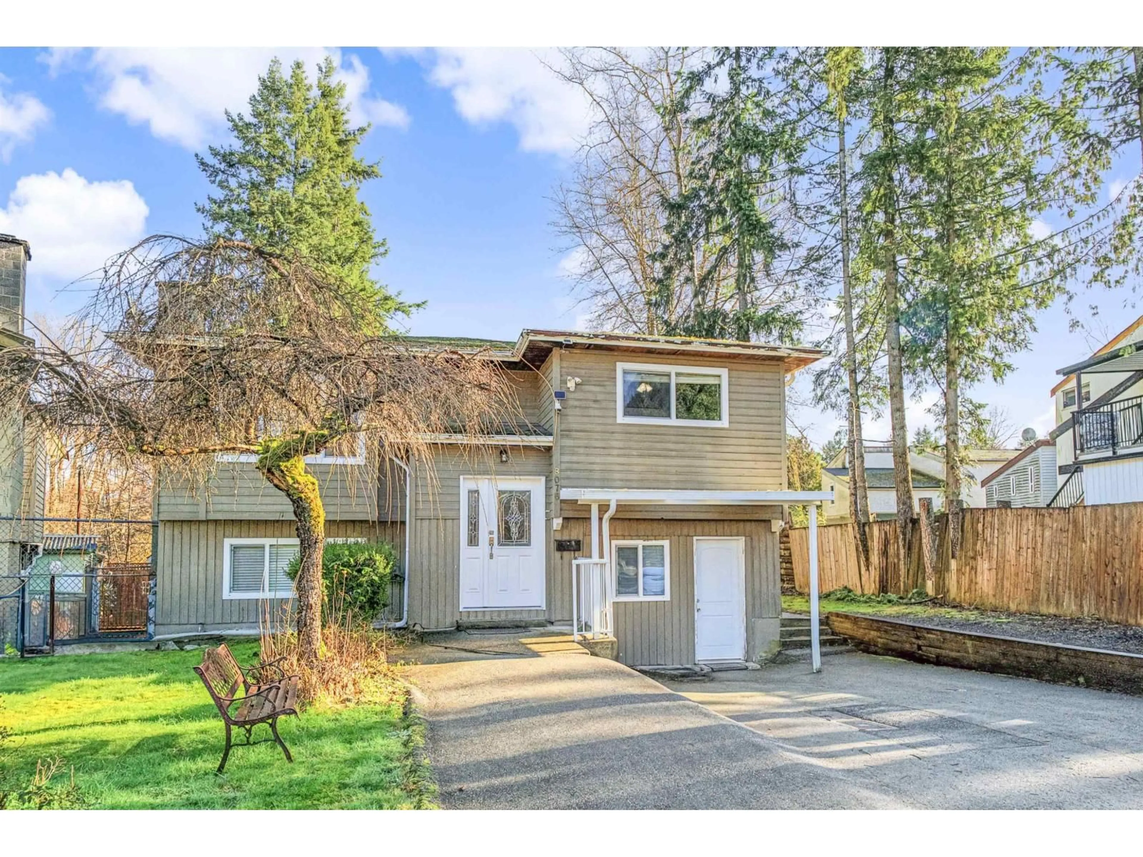 Home with vinyl exterior material, street for 8076 139A STREET, Surrey British Columbia V3W8P6