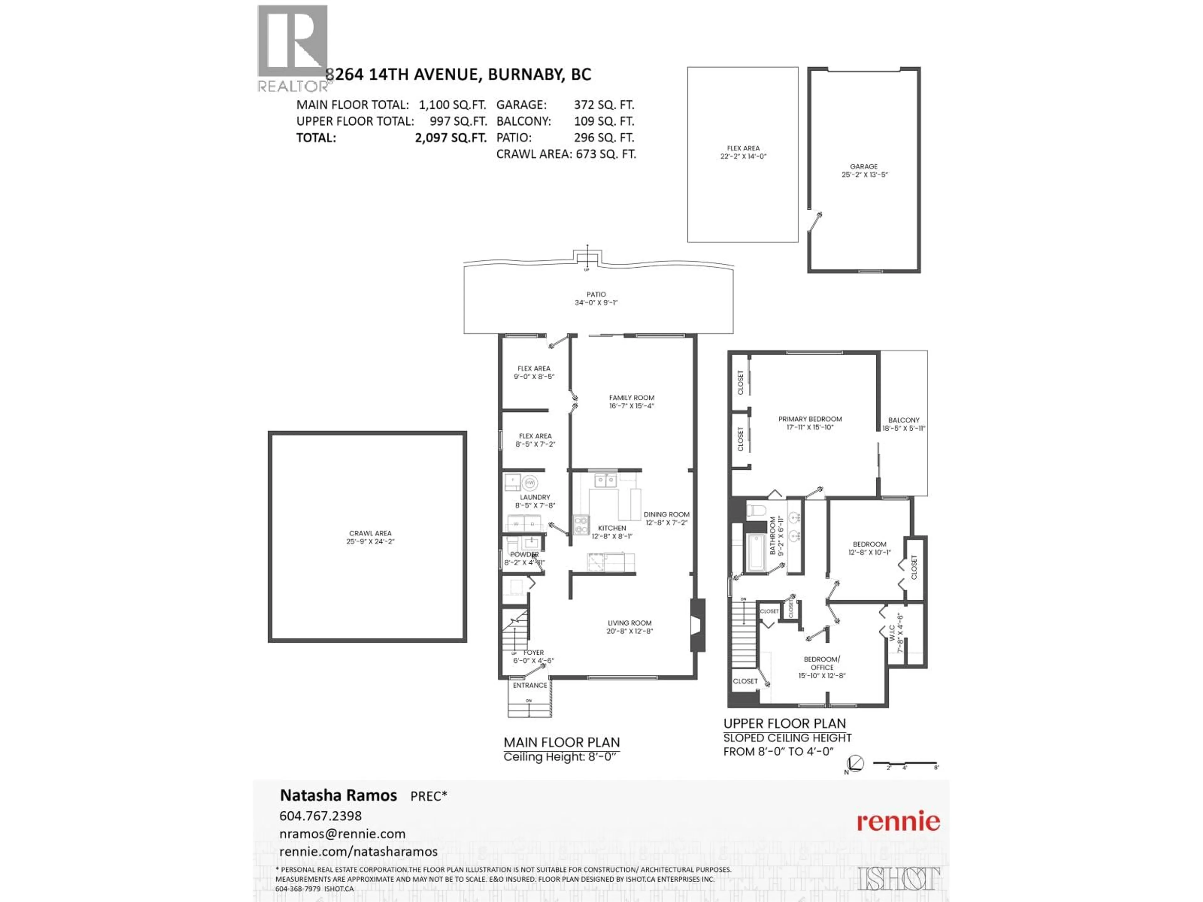 Floor plan for 8264 14TH AVENUE, Burnaby British Columbia V3N2B9