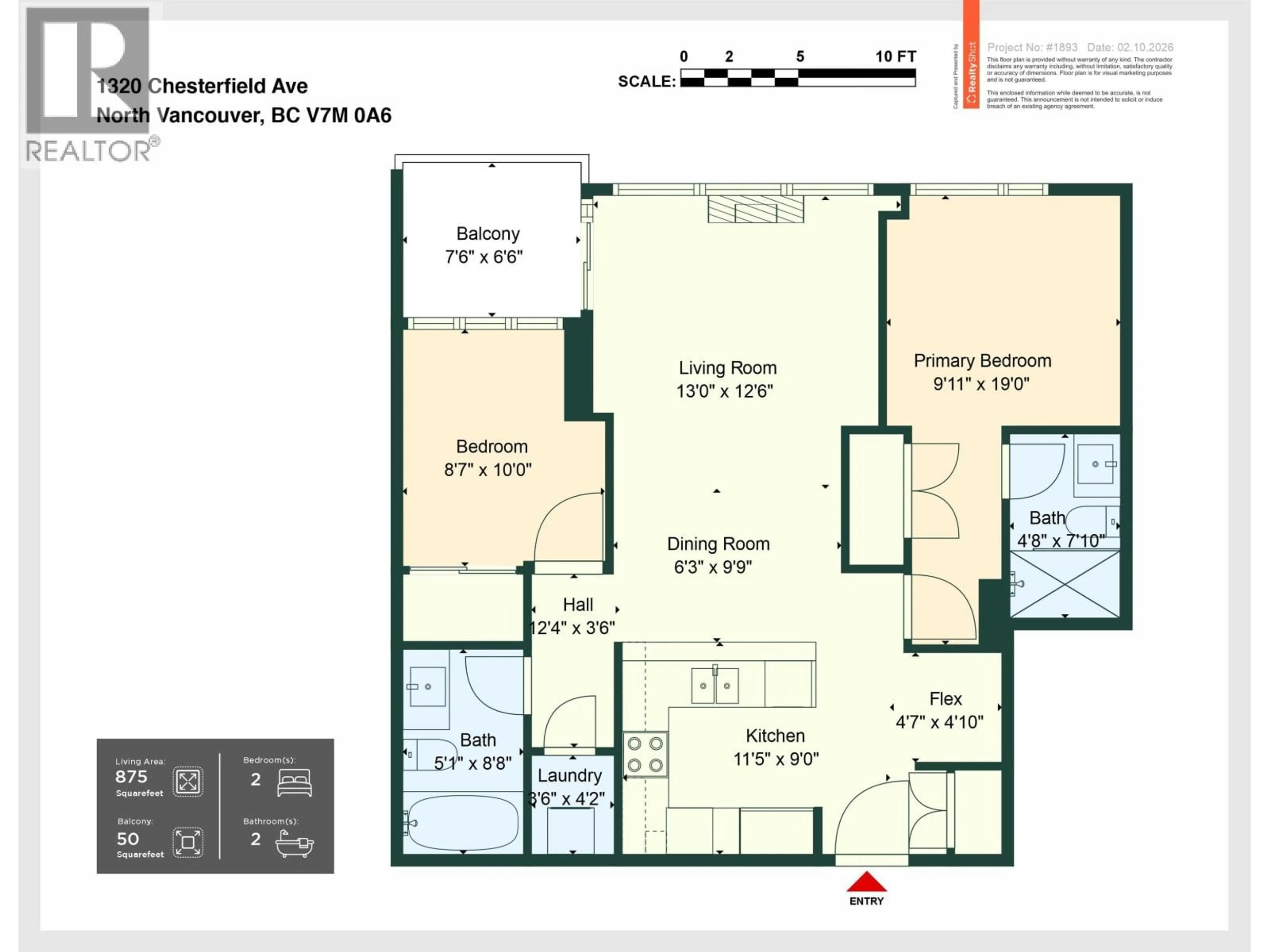 Floor plan for 1304 - 1320 CHESTERFIELD AVENUE, North Vancouver British Columbia V7M0A6