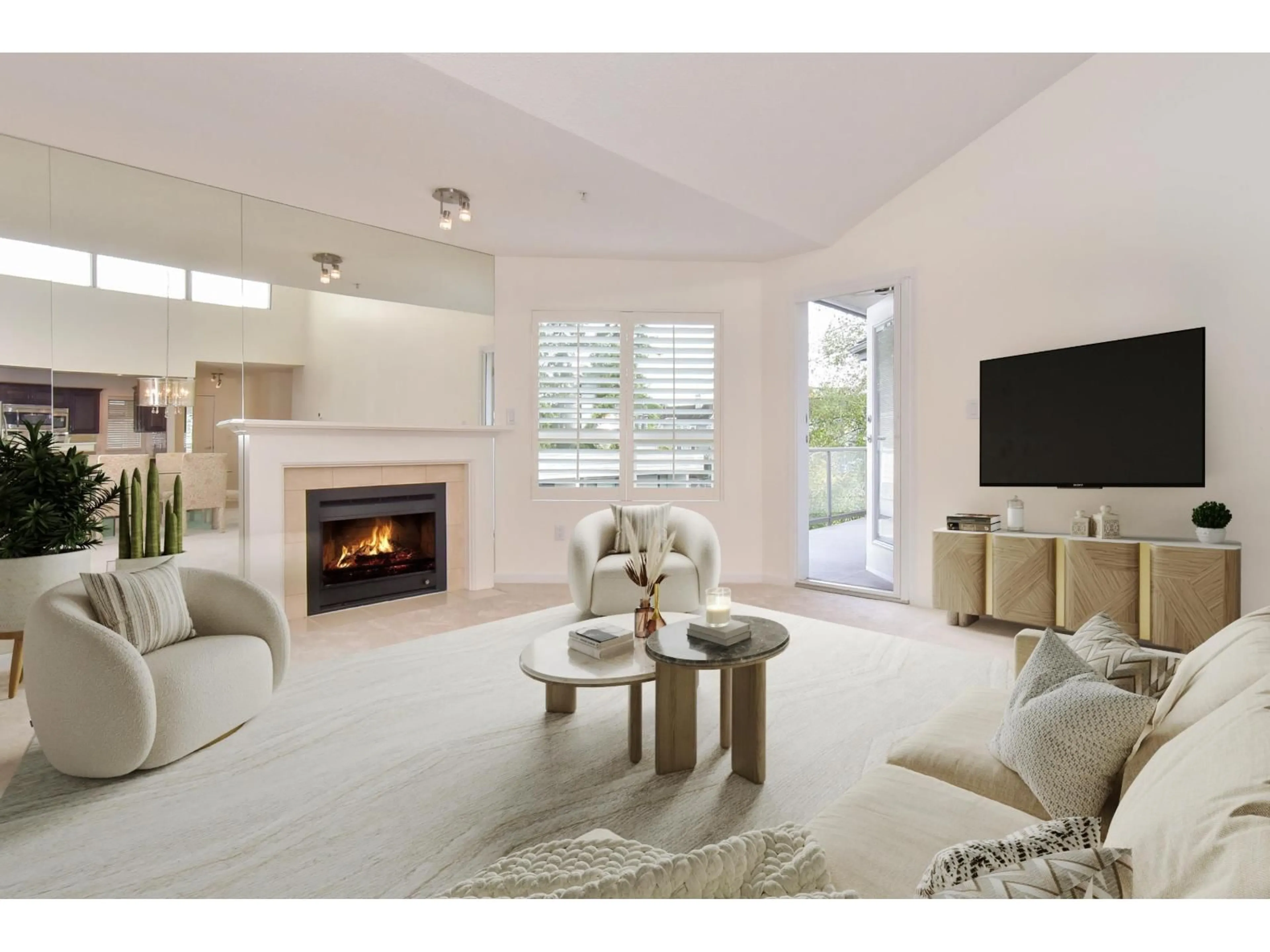 Living room with furniture, unknown for 303 - 15255 18 AVENUE, Surrey British Columbia V4A1W9