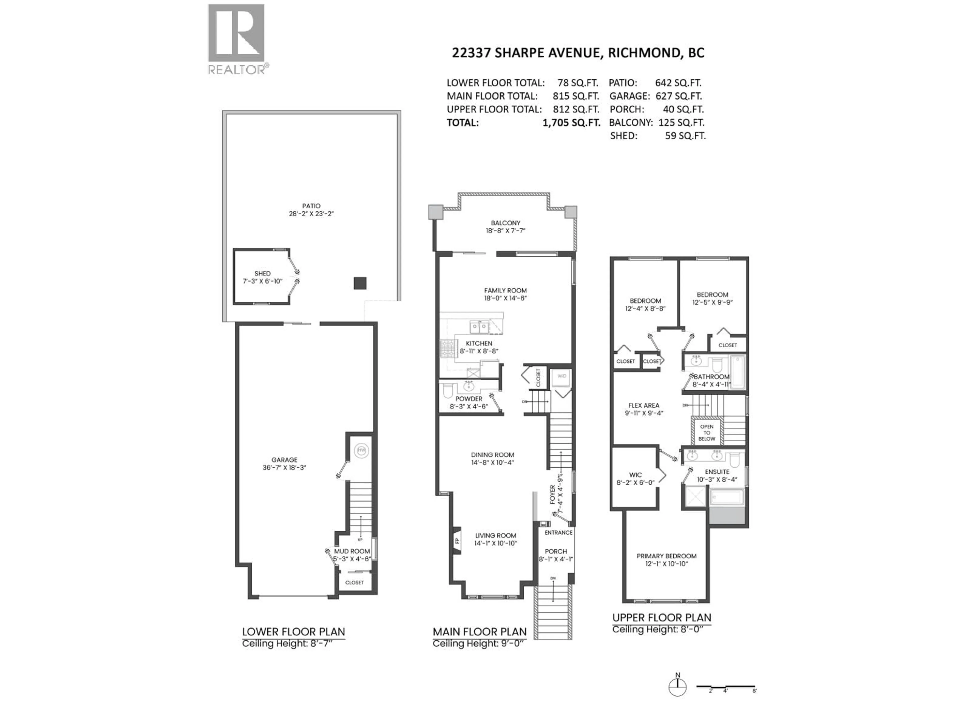 Floor plan for 22337 SHARPE AVENUE, Richmond British Columbia V6V3C5