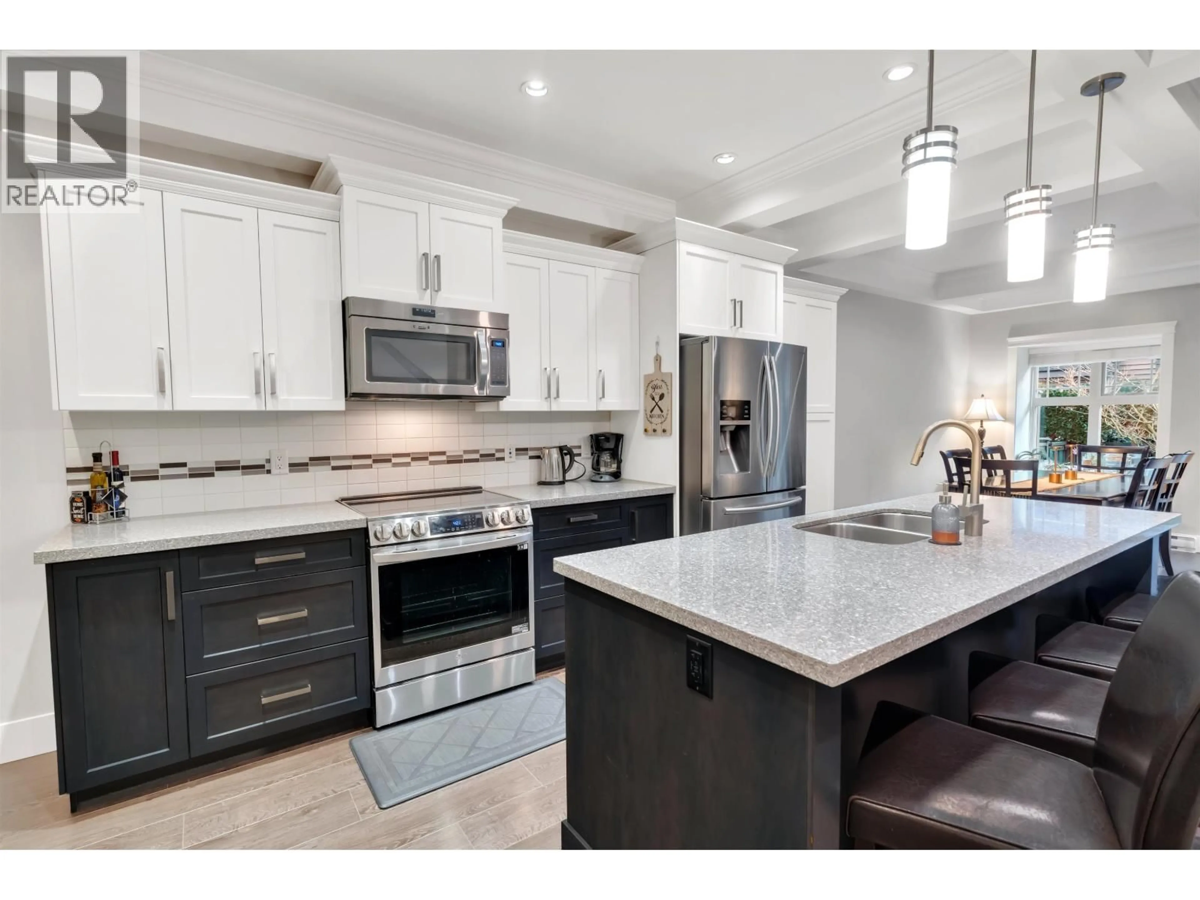 Open concept kitchen, ceramic/tile floor for 22 - 19095 MITCHELL DRIVE, Pitt Meadows British Columbia V2Y0G2