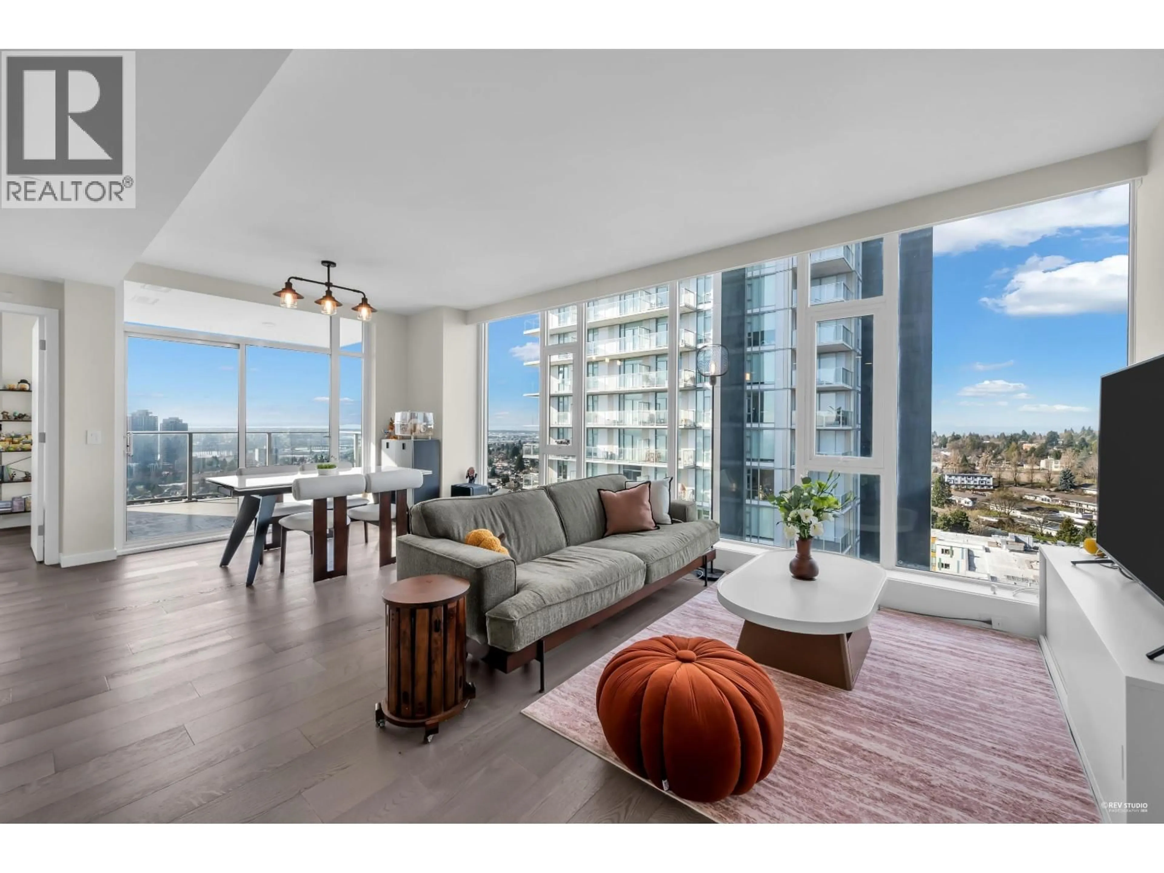 Living room with furniture, unknown for 1906 - 7433 CAMBIE STREET, Vancouver British Columbia V6P0J8