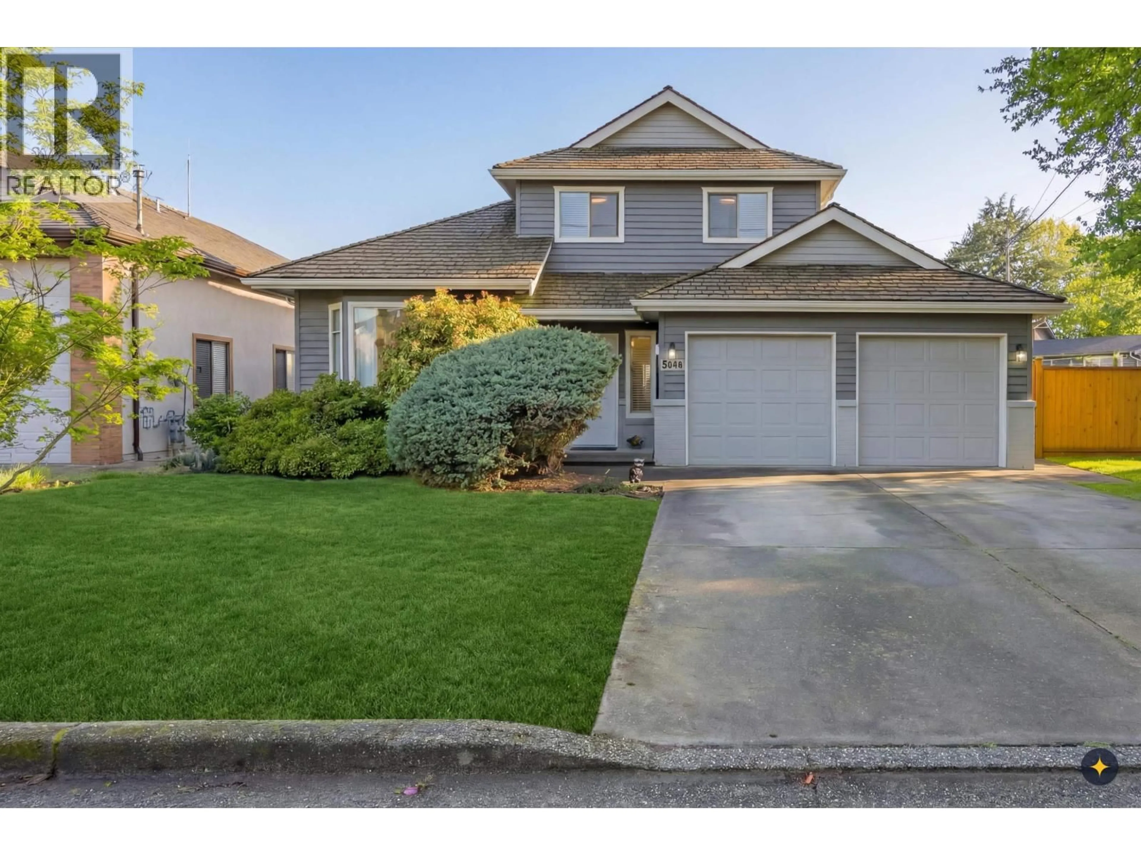 Home with vinyl exterior material, street for 4645 46A STREET, Delta British Columbia V4K2M7