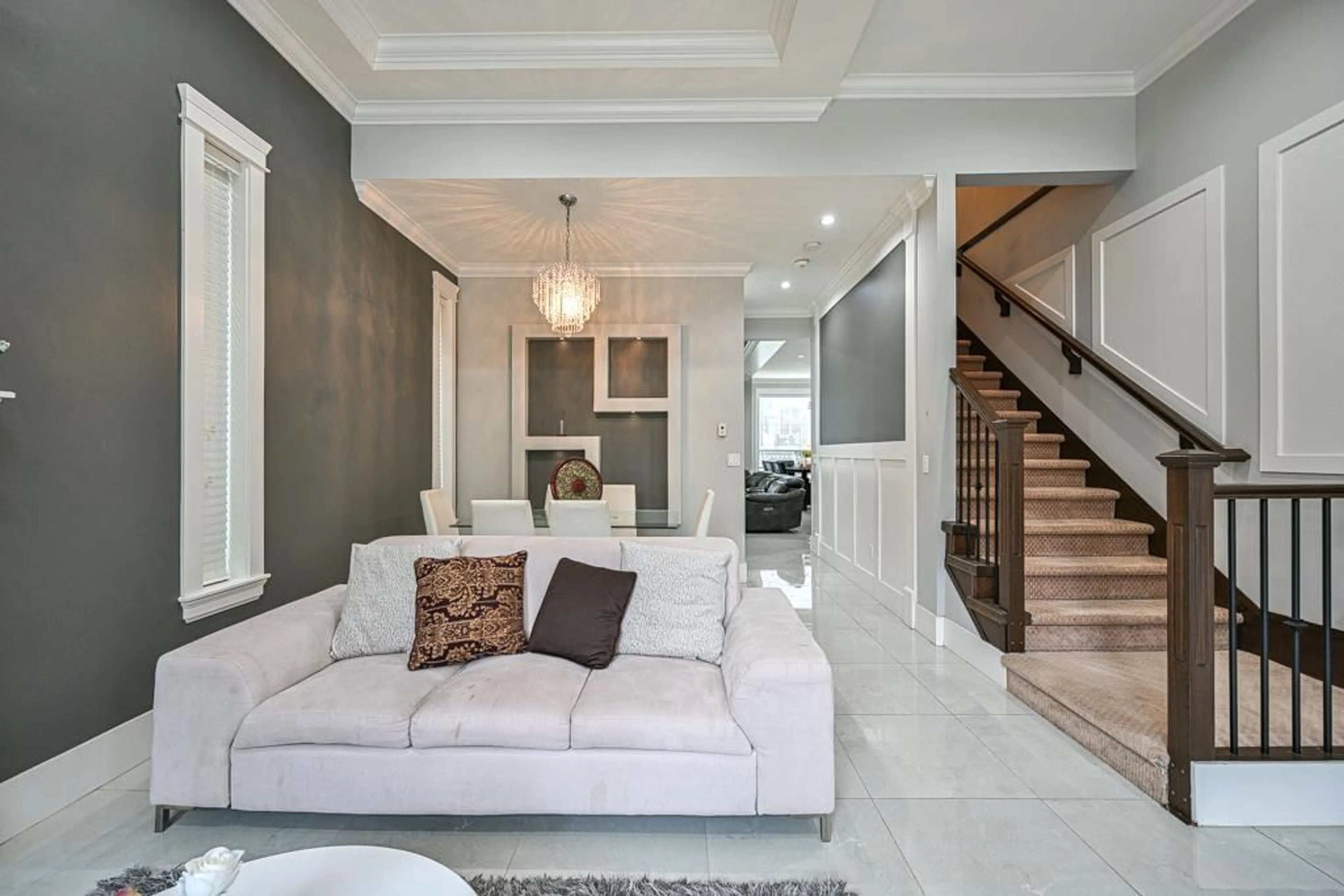 Living room with furniture, unknown for 5916 139 STREET, Surrey British Columbia V3X0G6