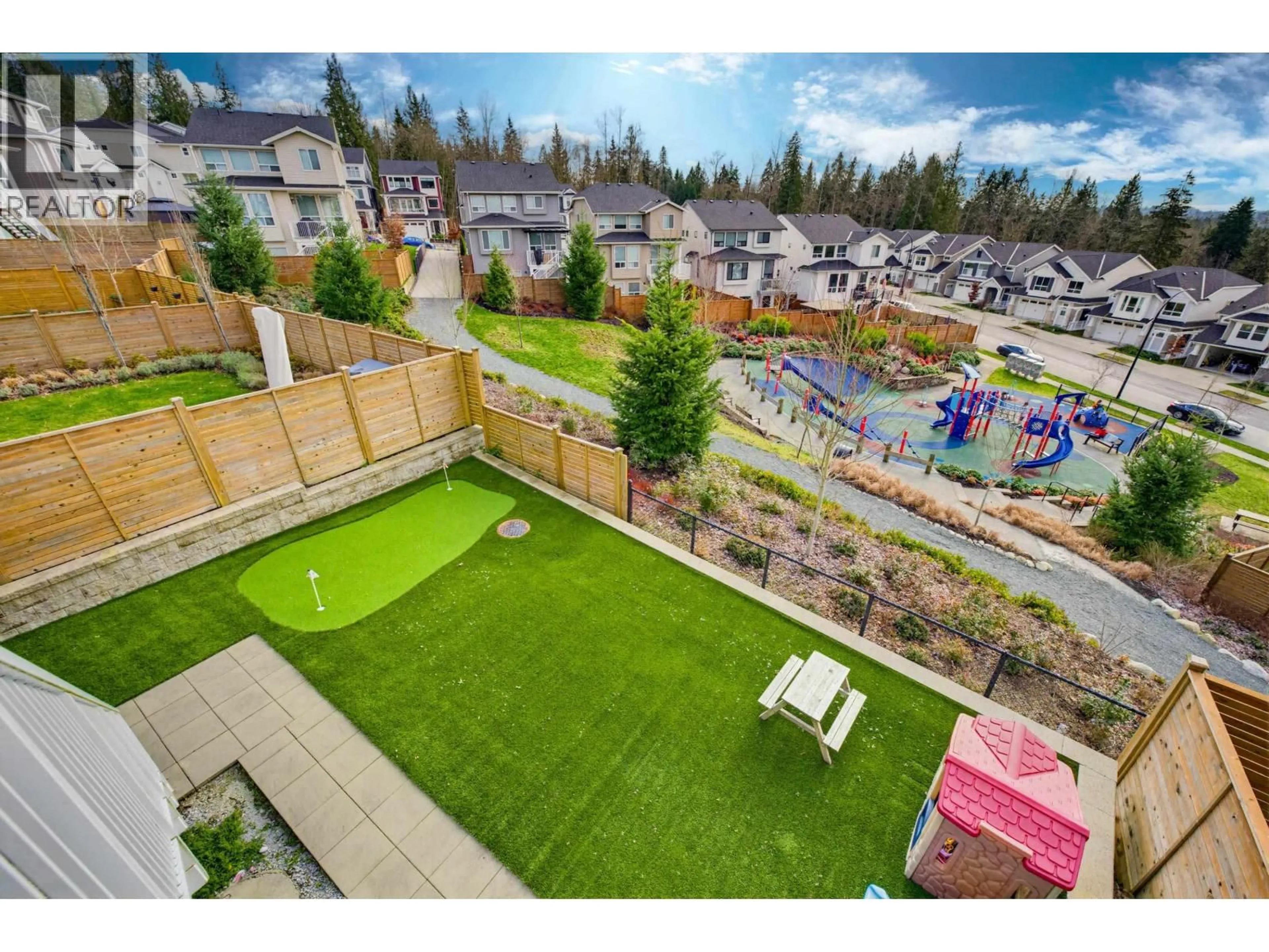A pic from outside/outdoor area/front of a property/back of a property/a pic from drone, mountain view for 14107 MIER DRIVE, Maple Ridge British Columbia V4R0G9