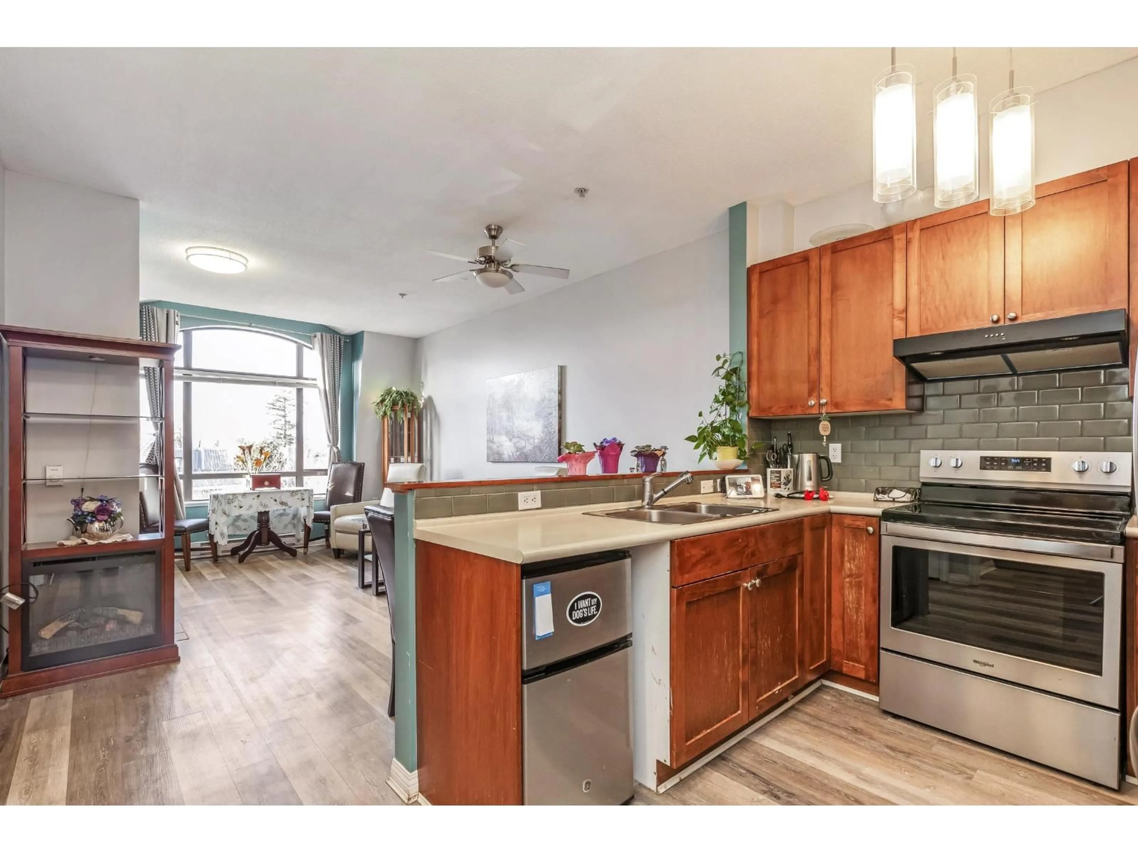 Open concept kitchen, unknown for 404 - 8880 202 STREET, Langley British Columbia V1M4E7