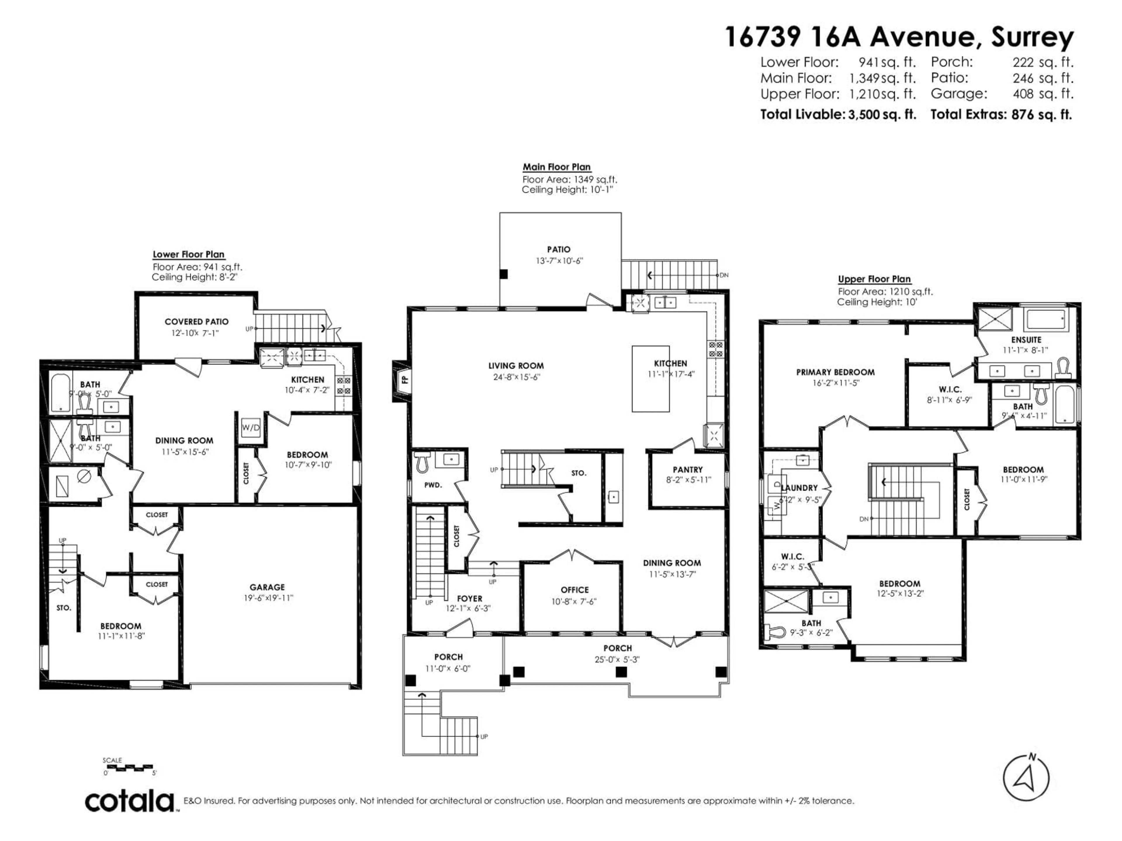 Floor plan for 16739 16A AVENUE, Surrey British Columbia V3Z0T3
