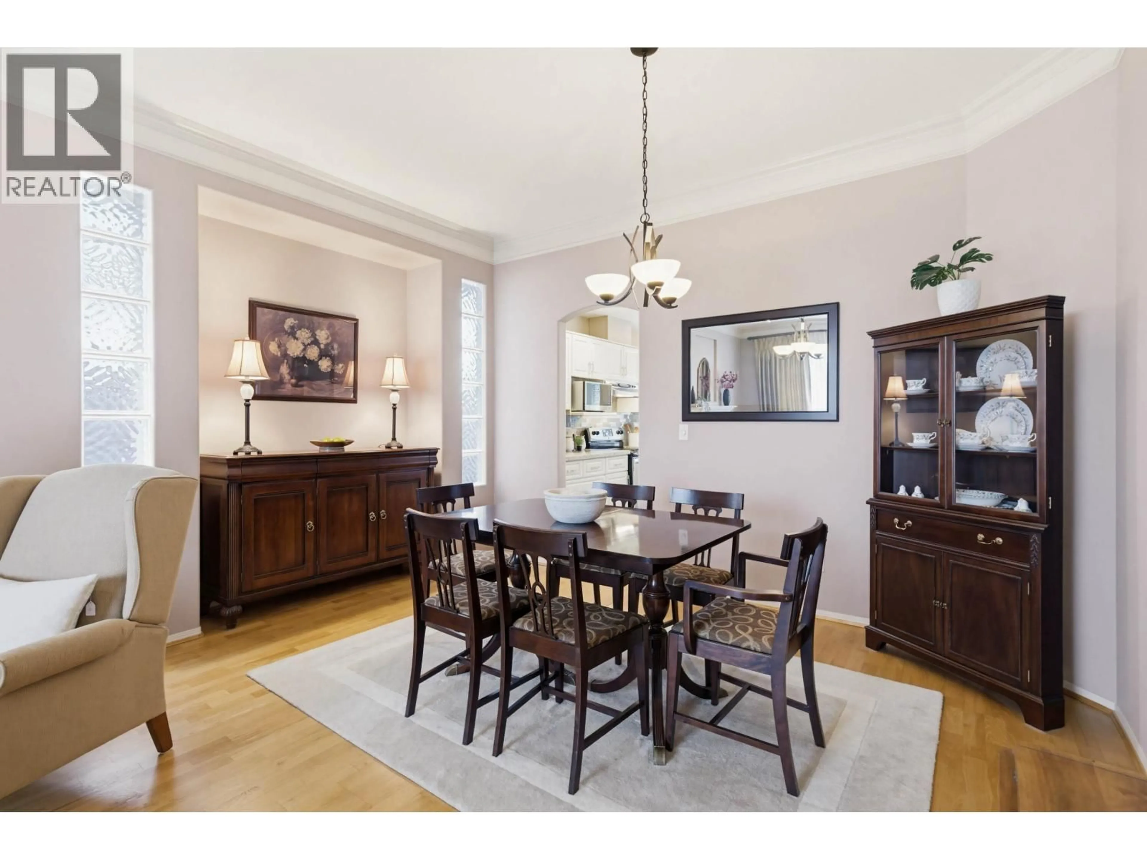Dining room, wood/laminate floor for 5689 CLIPPER ROAD, Delta British Columbia V4K5A5