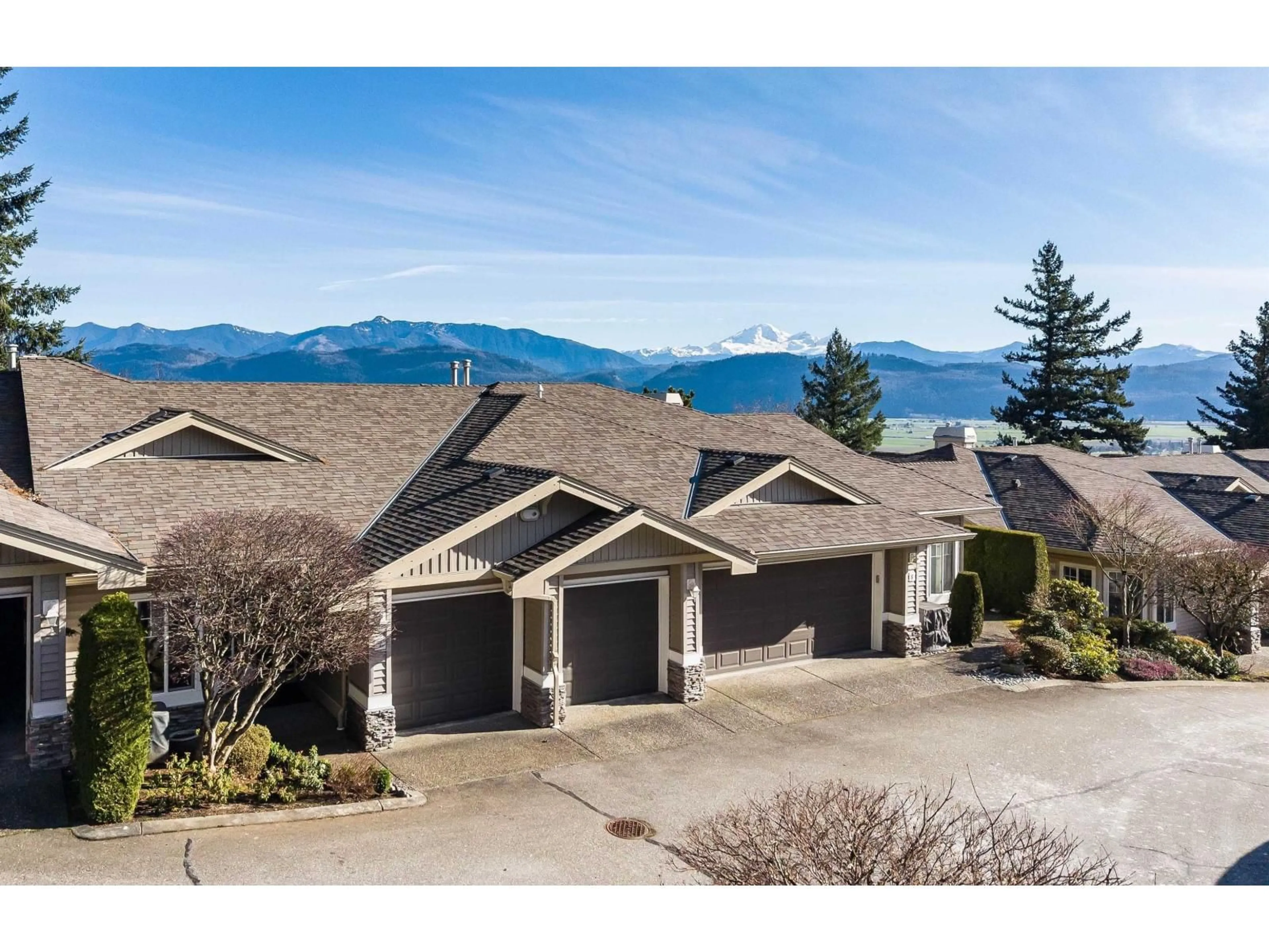 A pic from outside/outdoor area/front of a property/back of a property/a pic from drone, mountain view for 7 - 35537 EAGLE MOUNTAIN DRIVE, Abbotsford British Columbia V3G2Z4