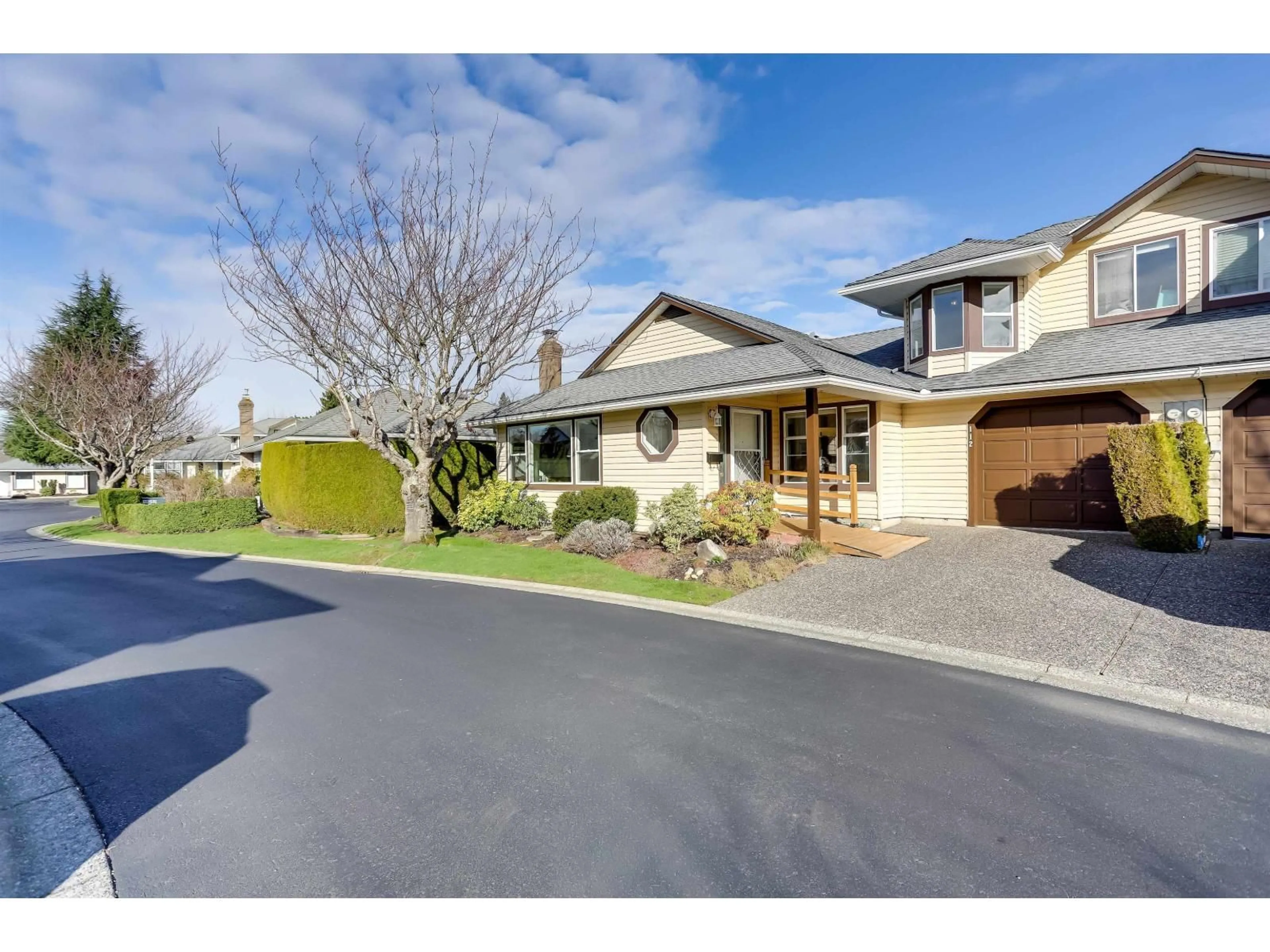 A pic from outside/outdoor area/front of a property/back of a property/a pic from drone, street for 112 - 14280 19A AVENUE, Surrey British Columbia V4A8W3