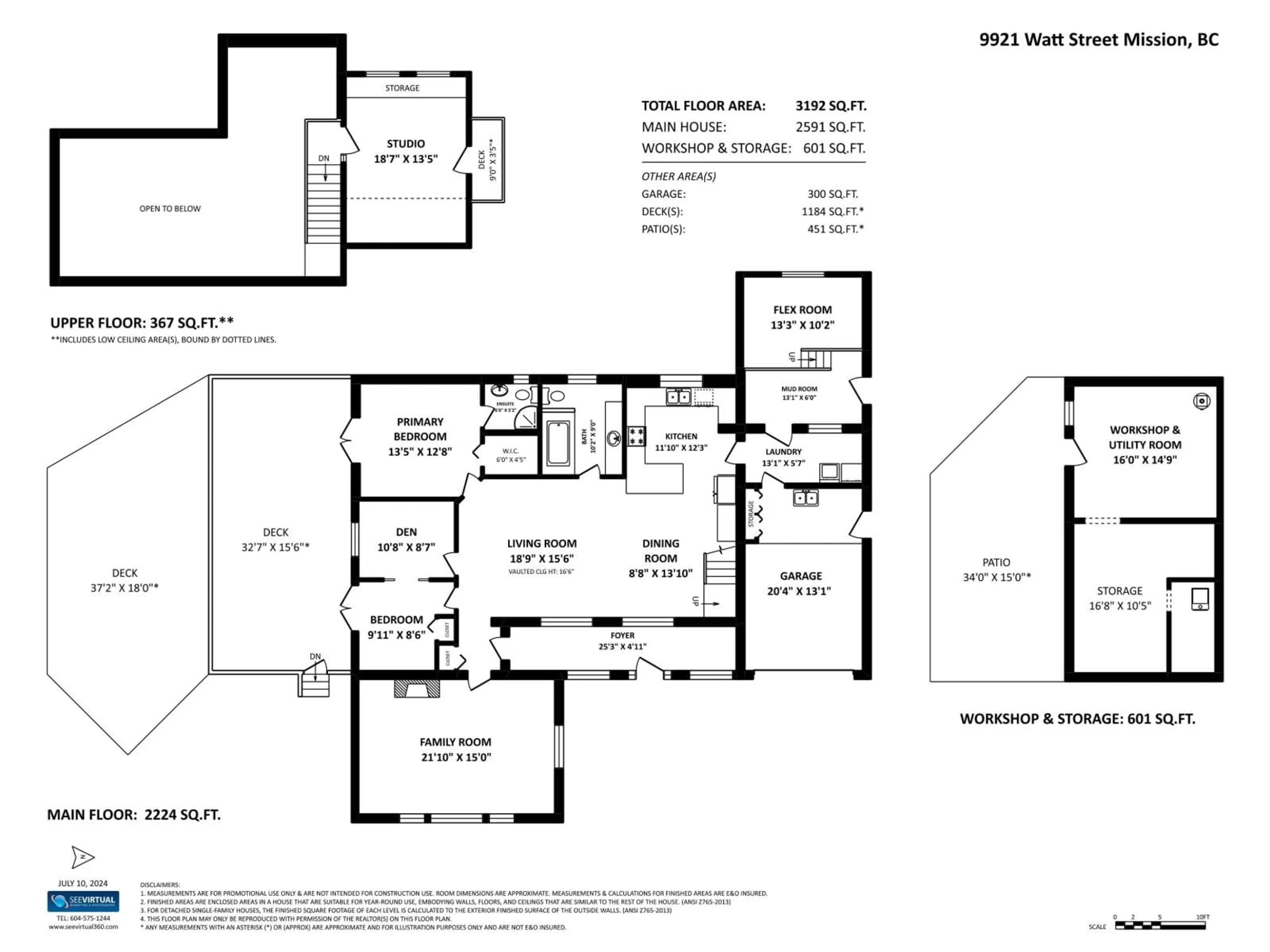 Floor plan for 9921 WATT STREET, Mission British Columbia V2V0B6