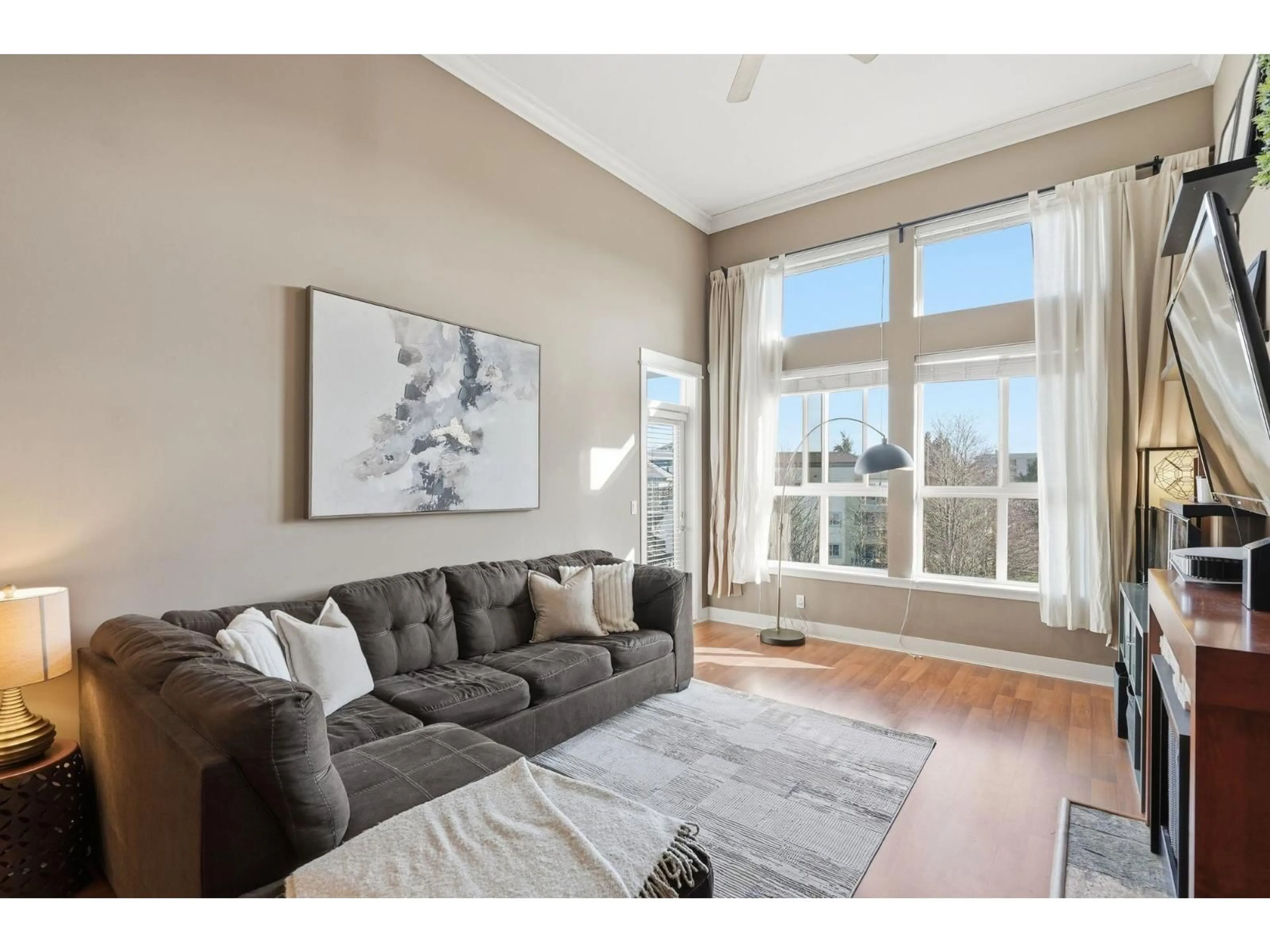 Living room with furniture, unknown for 421 - 5430 201 STREET, Langley British Columbia V3A0A2