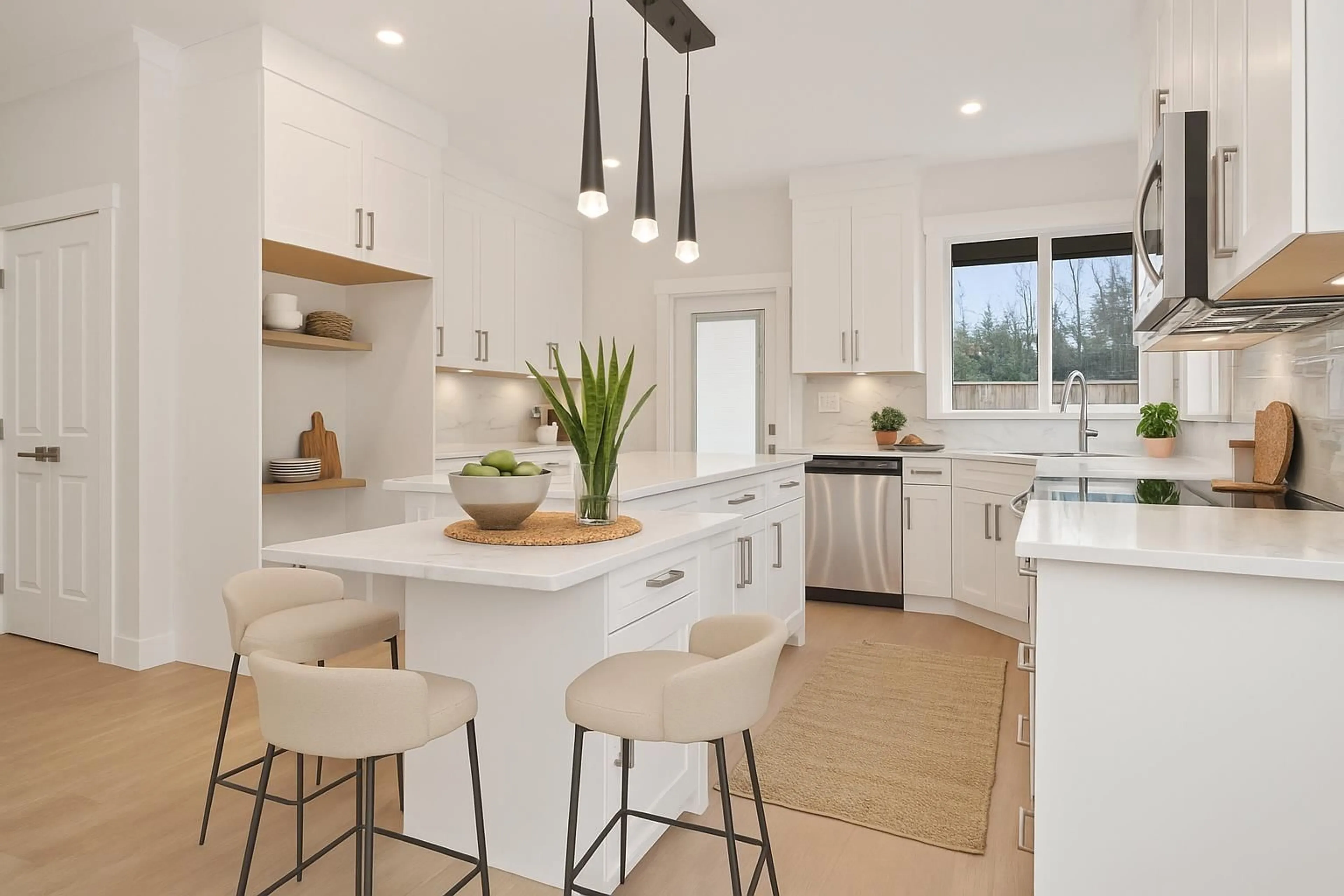 Contemporary kitchen, ceramic/tile floor for 48 - 20118 BEACON ROAD, Hope British Columbia V0X1L2