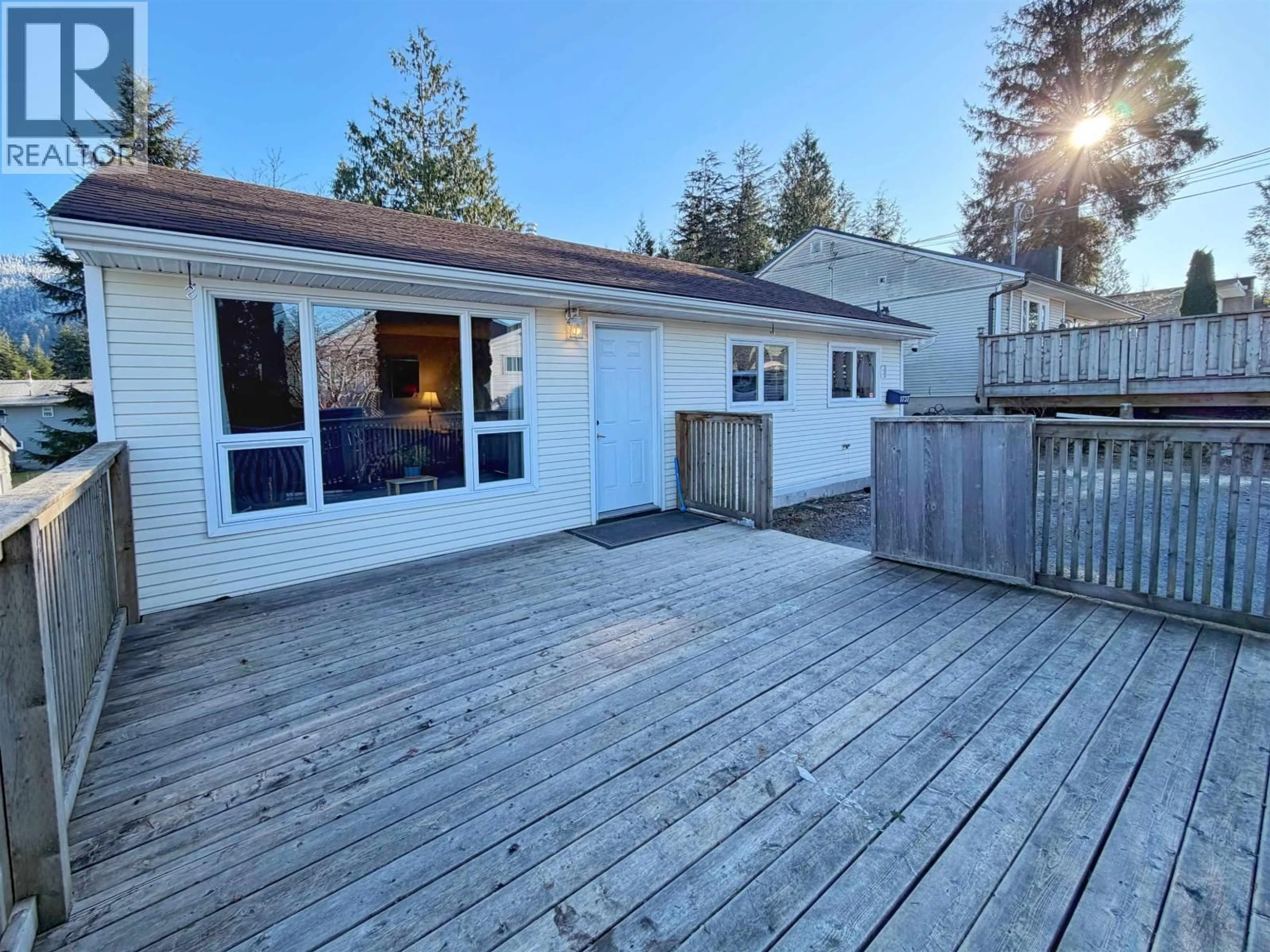 A pic from outside/outdoor area/front of a property/back of a property/a pic from drone, street for 1737 ATLIN AVENUE, Prince Rupert British Columbia V8J1E7