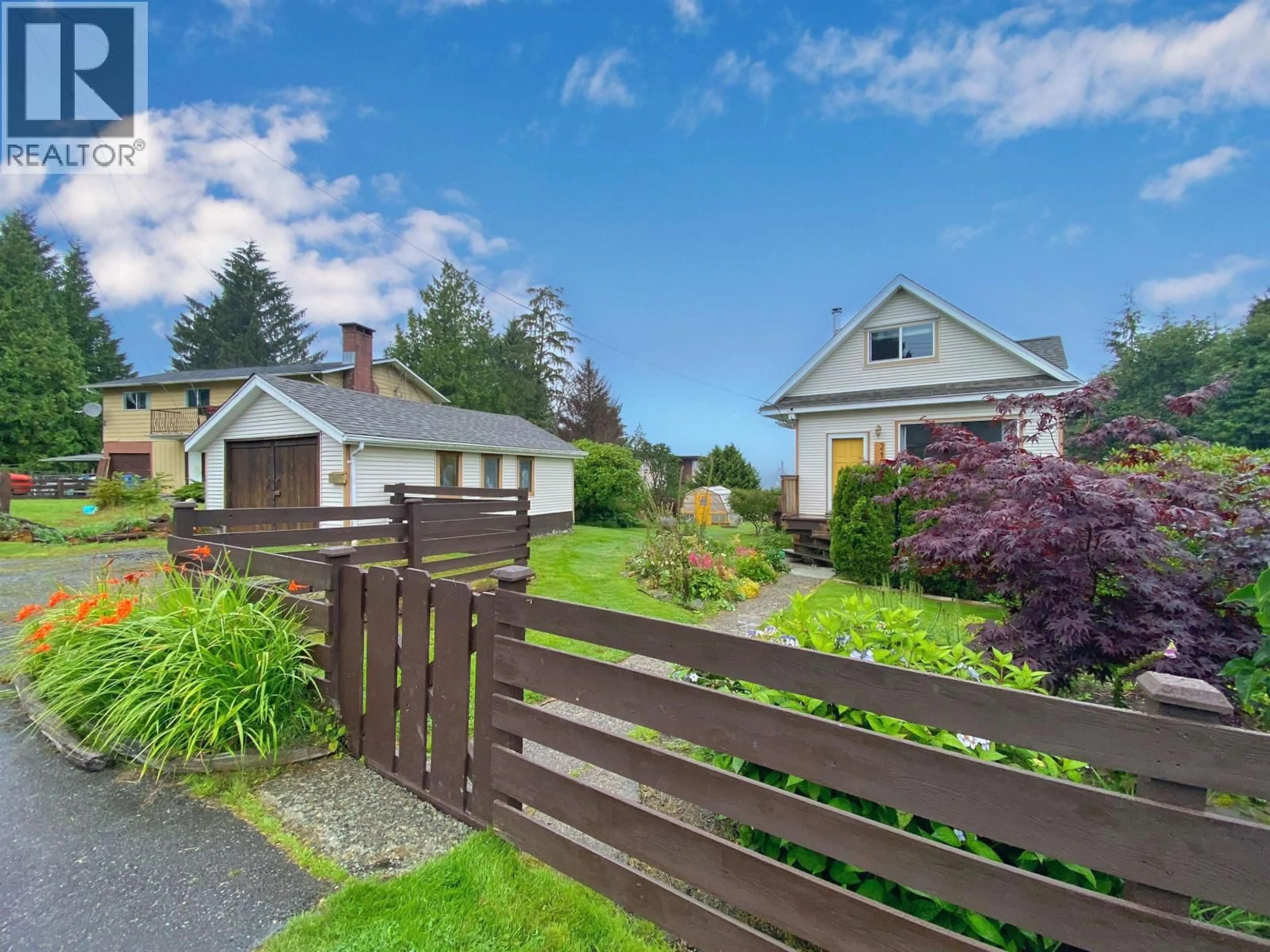 A pic from outside/outdoor area/front of a property/back of a property/a pic from drone, street for 2103 SEAL COVE CIRCLE, Prince Rupert British Columbia V8J2G4