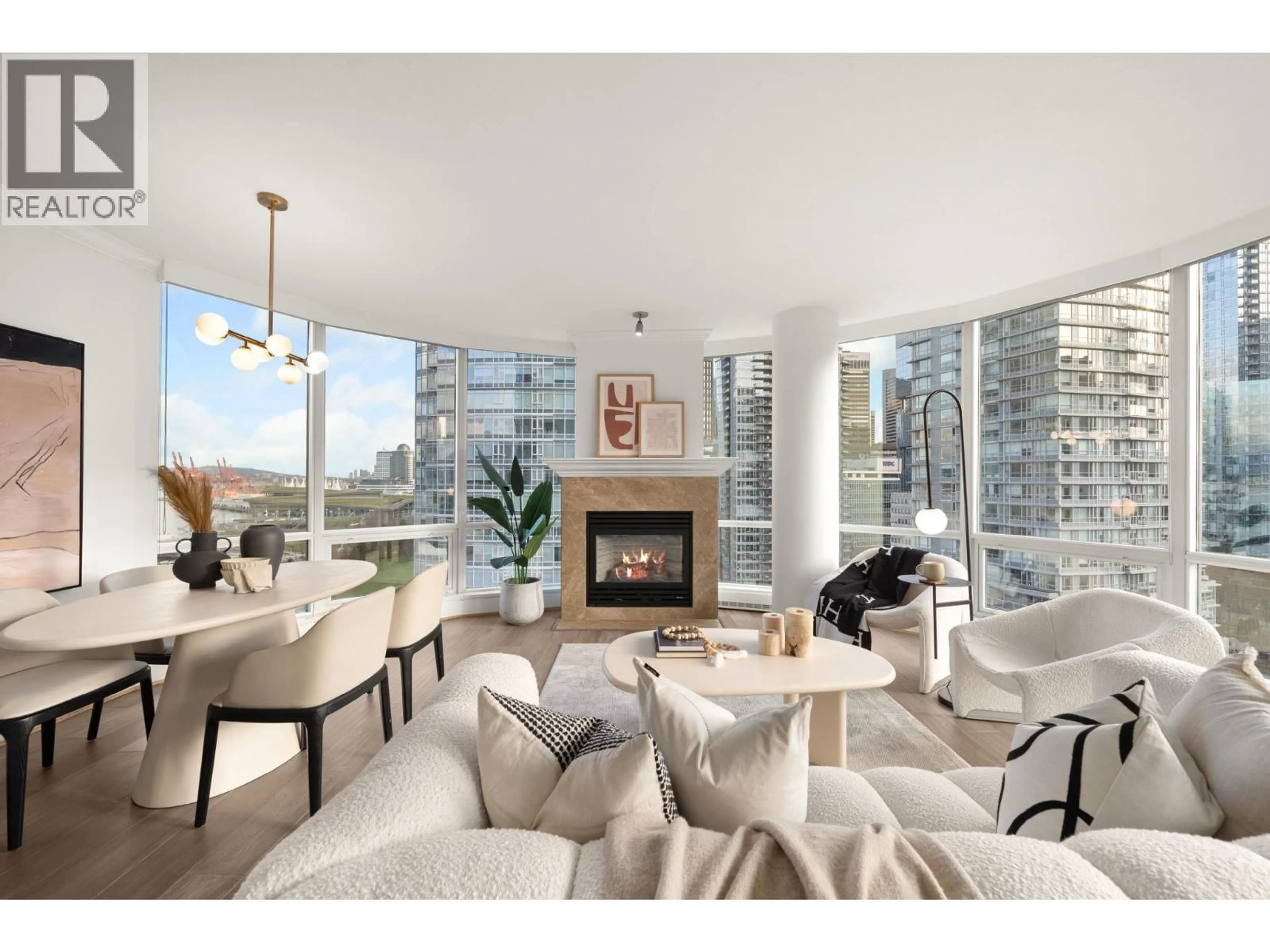 Living room with furniture, unknown for 1503 - 323 JERVIS STREET, Vancouver British Columbia V6C3P8