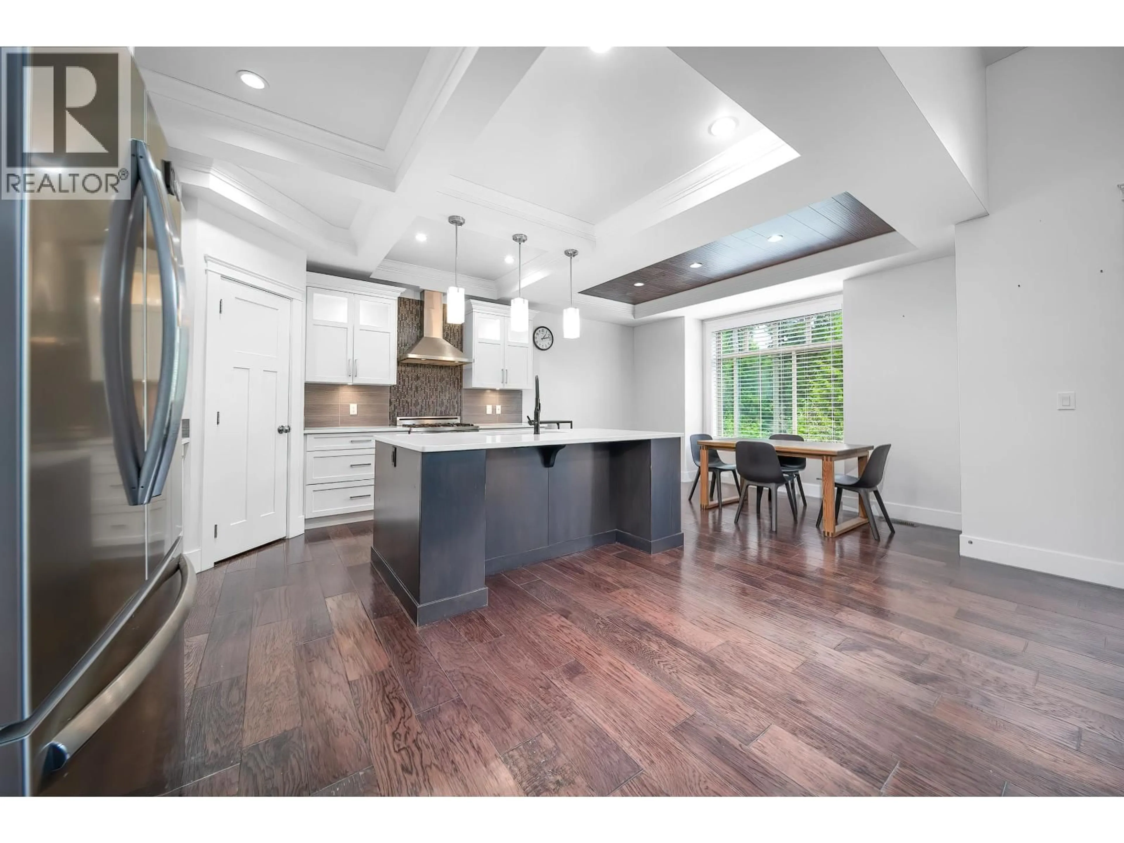 Open concept kitchen, wood/laminate floor for 1339 GREENBANK COURT, Coquitlam British Columbia V3E0K6