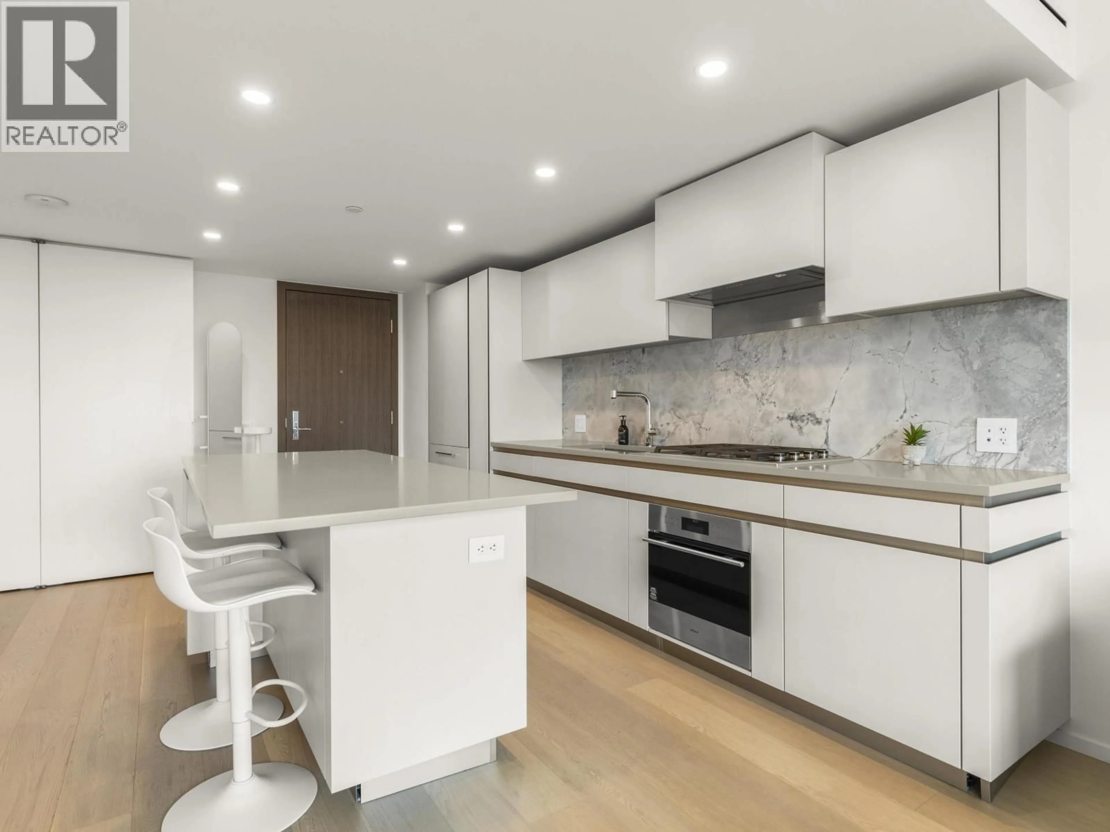 Contemporary kitchen, ceramic/tile floor for 1104 - 889 PACIFIC STREET, Vancouver British Columbia V6Z1C3