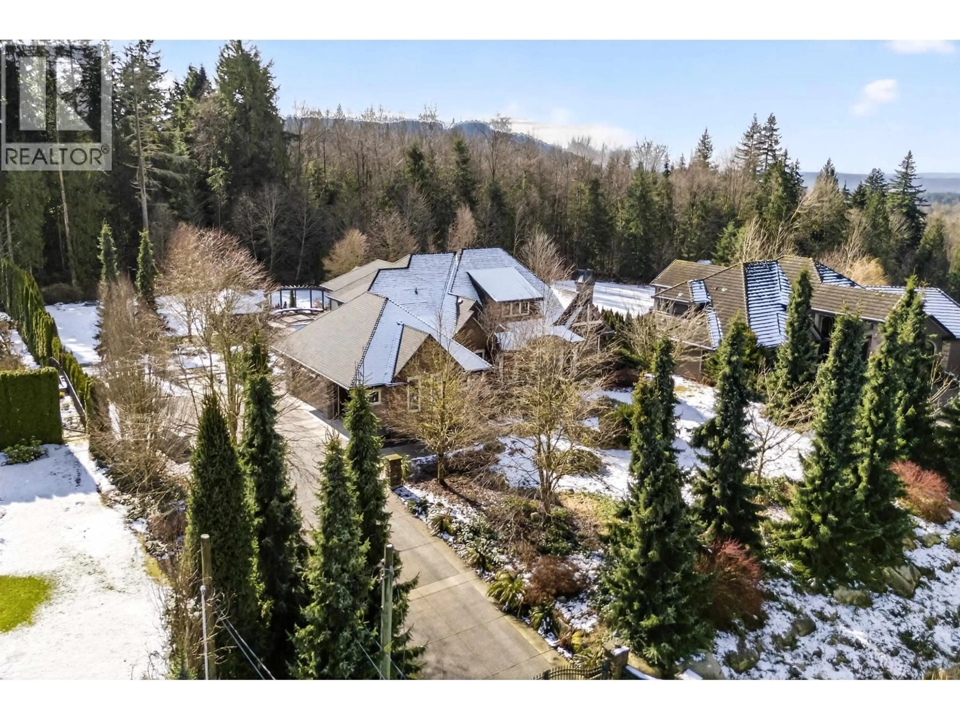 A pic from outside/outdoor area/front of a property/back of a property/a pic from drone, mountain view for 26540 124 AVENUE, Maple Ridge British Columbia V2W0E2