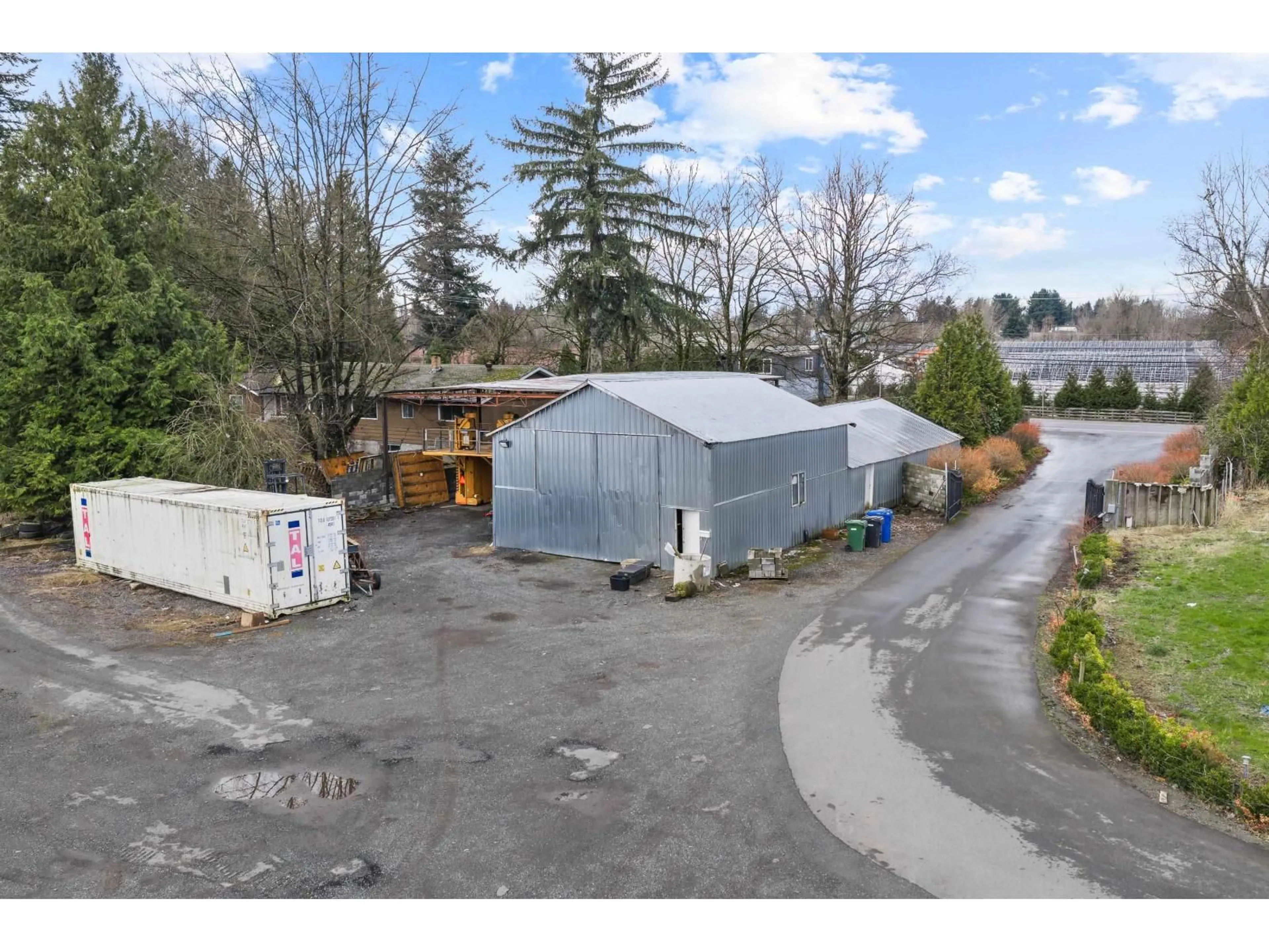 A pic from outside/outdoor area/front of a property/back of a property/a pic from drone, street for 1264 MCCALLUM ROAD, Abbotsford British Columbia V2S8A3