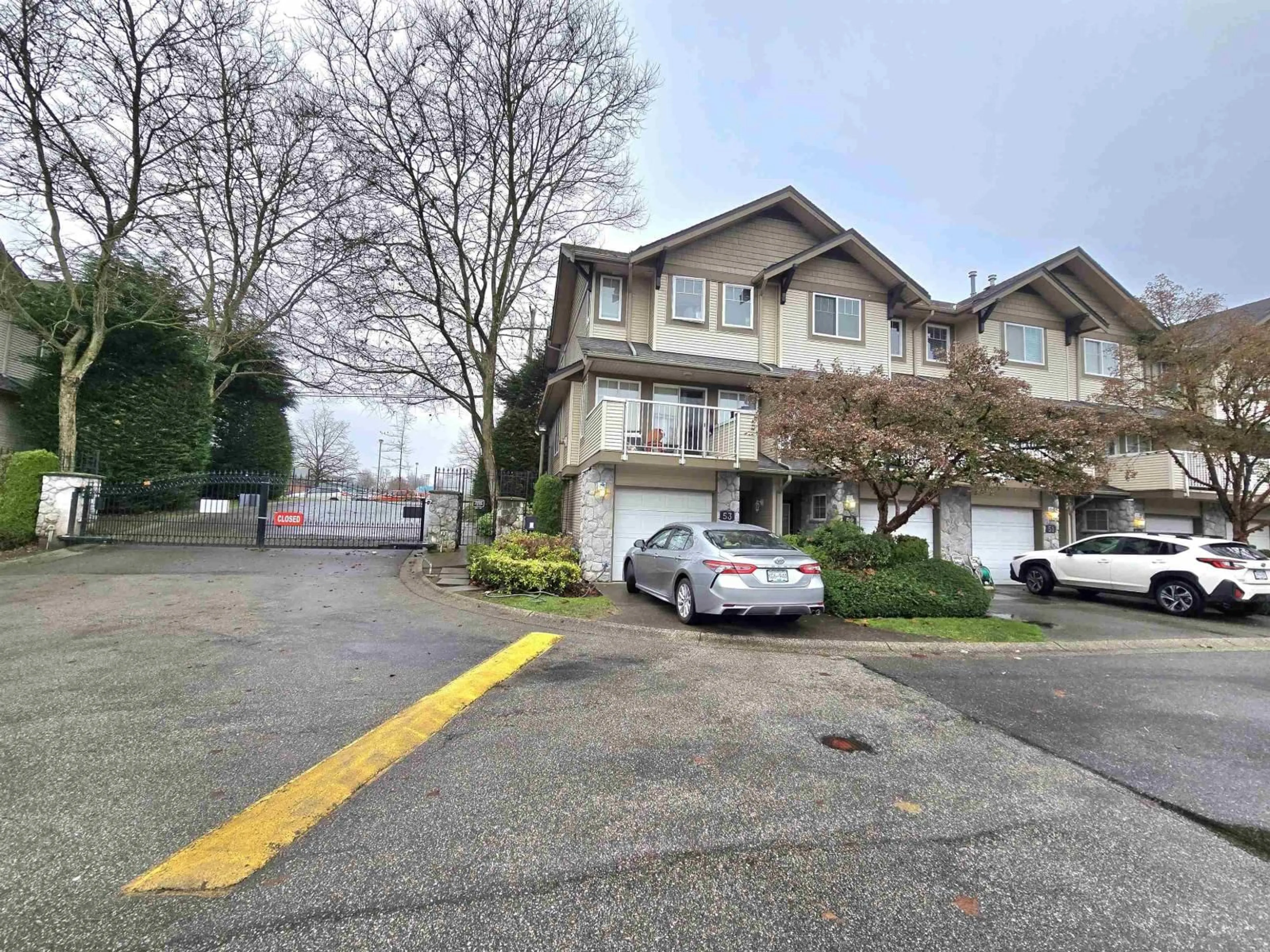 A pic from outside/outdoor area/front of a property/back of a property/a pic from drone, street for 53 - 8888 151 STREET, Surrey British Columbia V3R0Z9