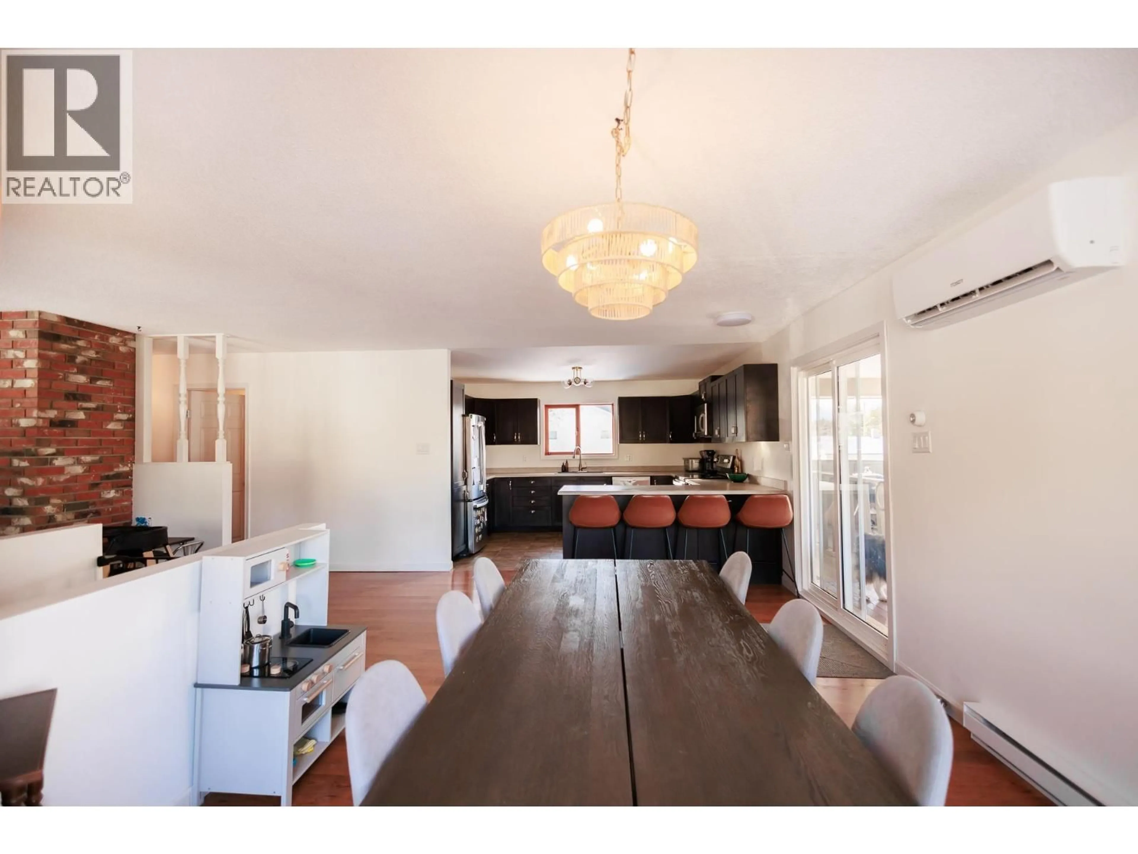 Open concept kitchen, wood/laminate floor for 4941 GAIR AVENUE, Terrace British Columbia V8G2K1