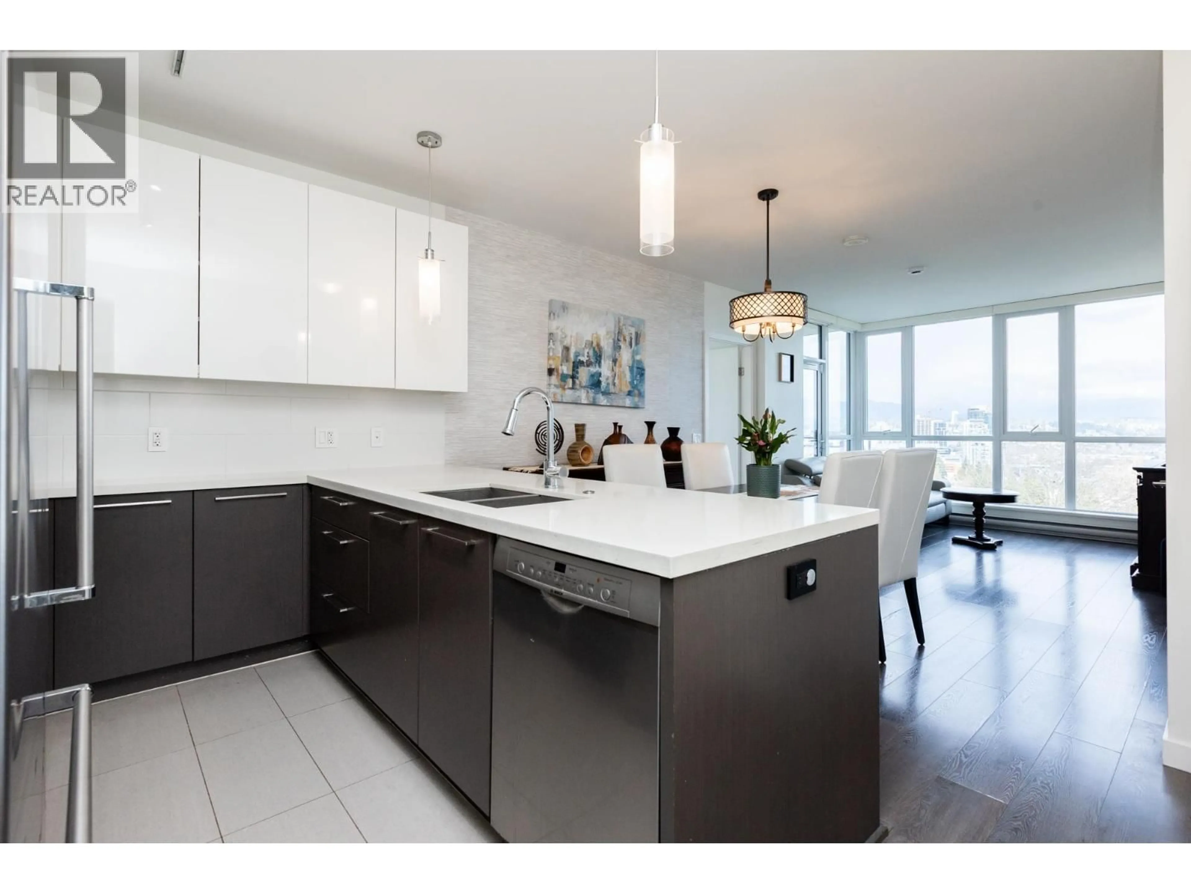 Contemporary kitchen, unknown for 1111 - 271 FRANCIS WAY, New Westminster British Columbia V3L0H2