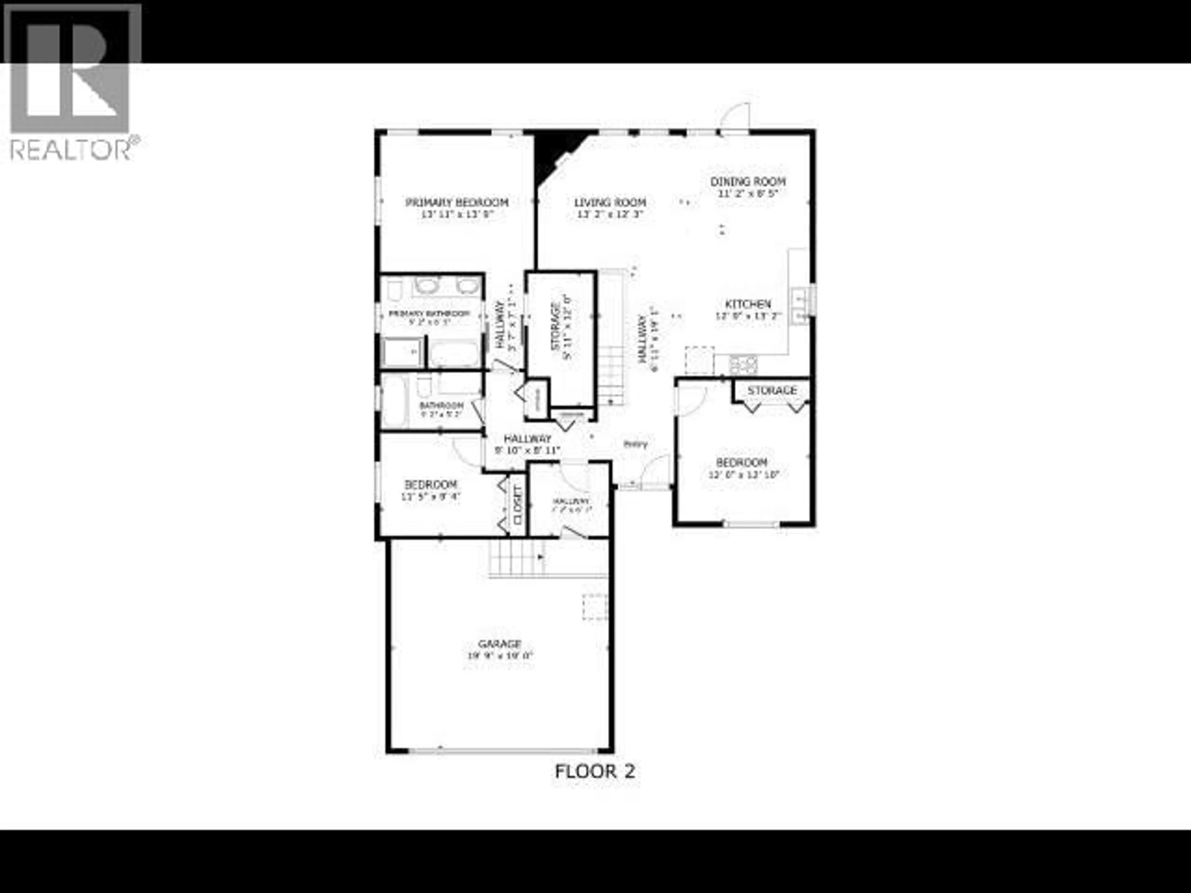 Floor plan for 11023 114 AVENUE, Fort St. John British Columbia V1J6W3