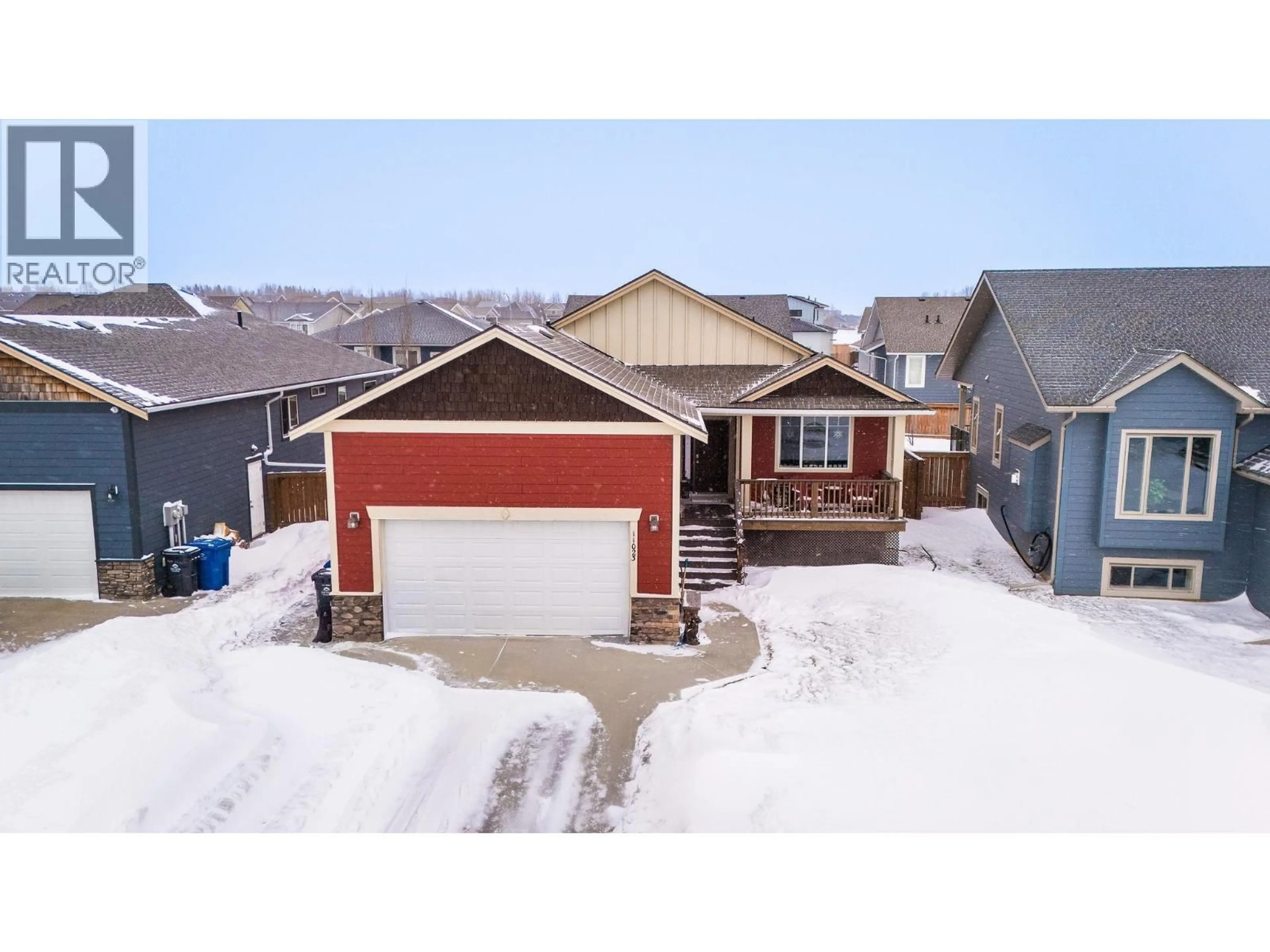 A pic from outside/outdoor area/front of a property/back of a property/a pic from drone, street for 11023 114 AVENUE, Fort St. John British Columbia V1J6W3