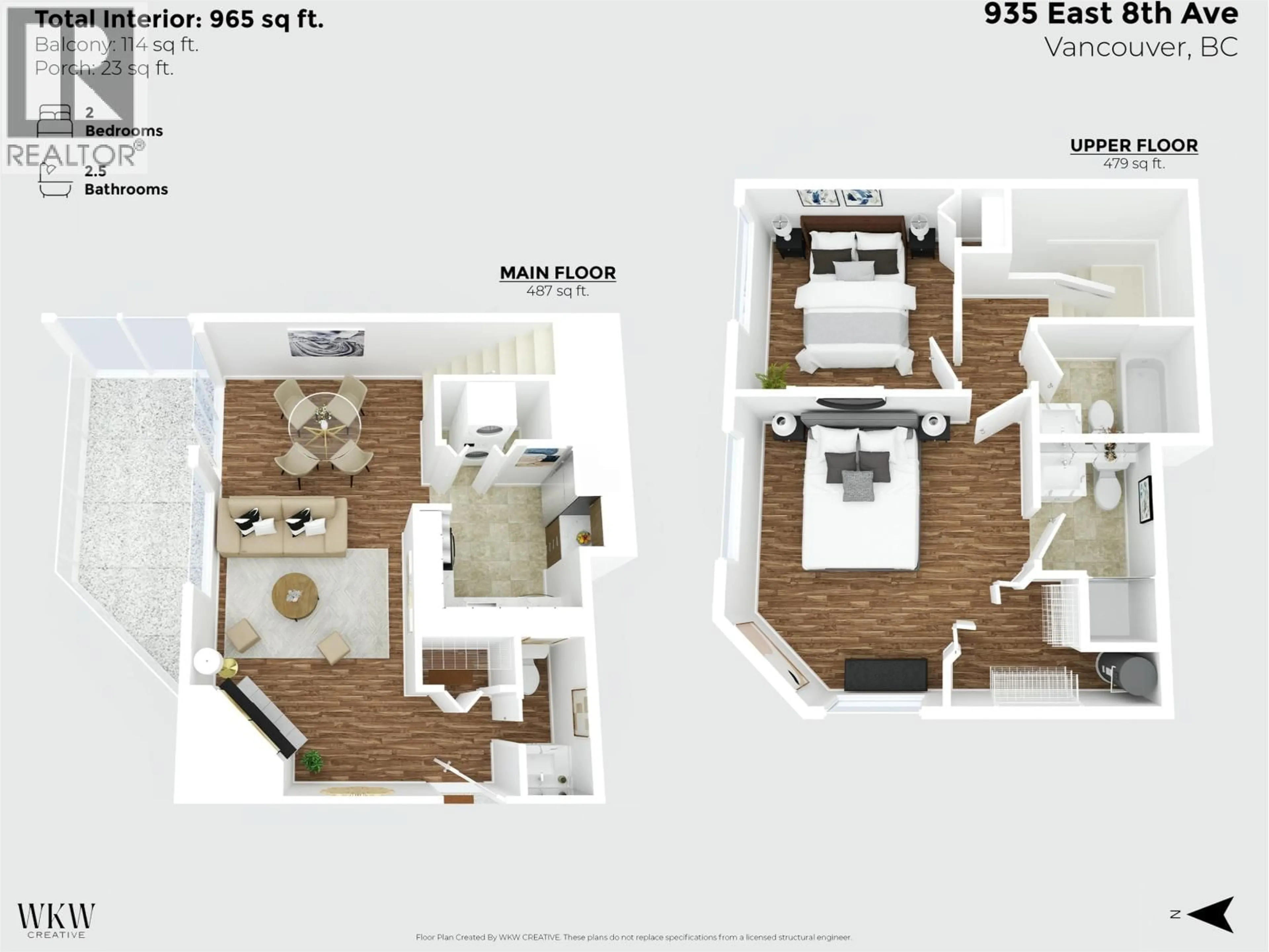 Floor plan for 935 8TH AVENUE, Vancouver British Columbia V5T1T7
