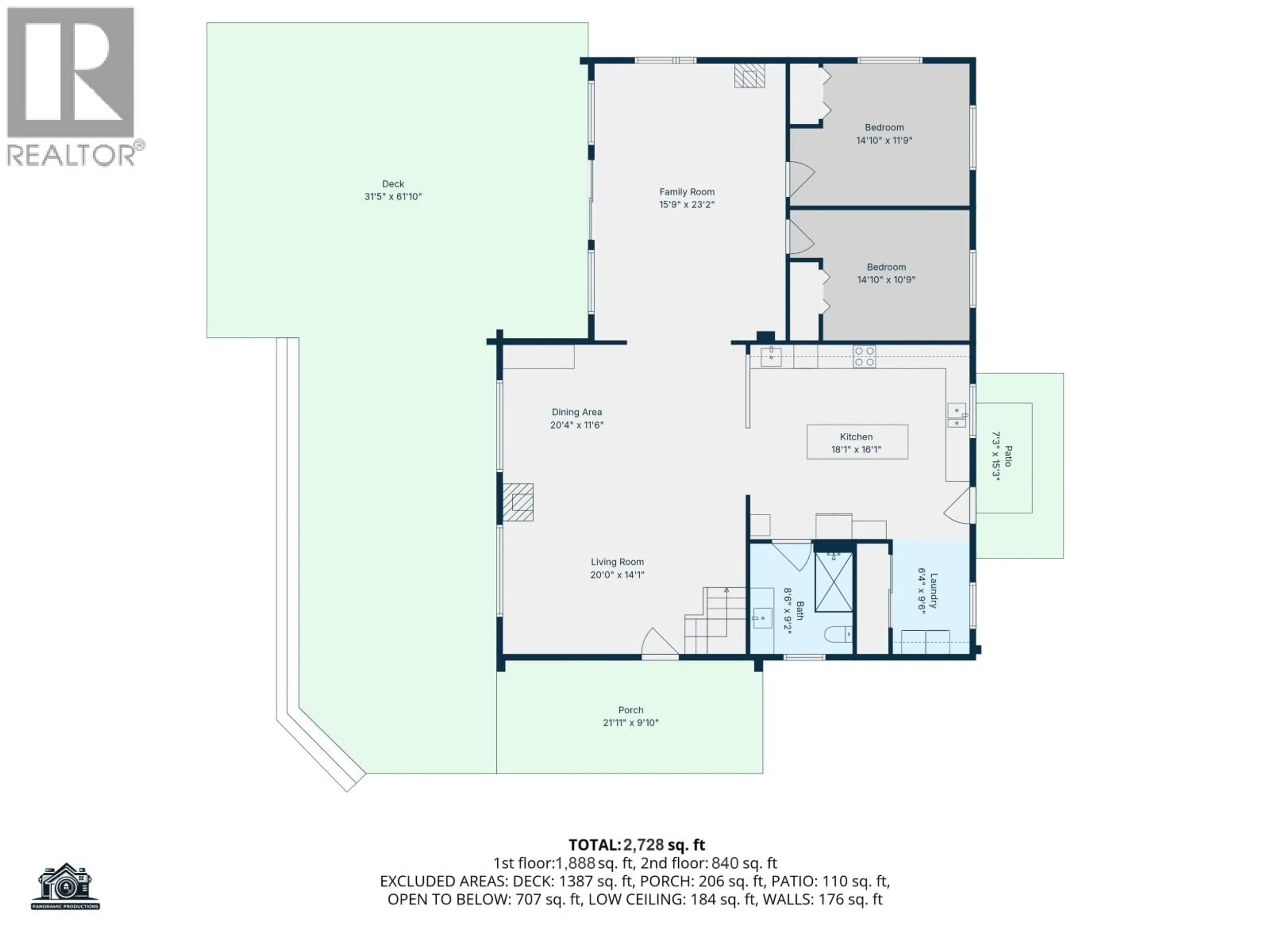 Floor plan for 3350 LIKELY ROAD, 150 Mile House British Columbia V0K2G0