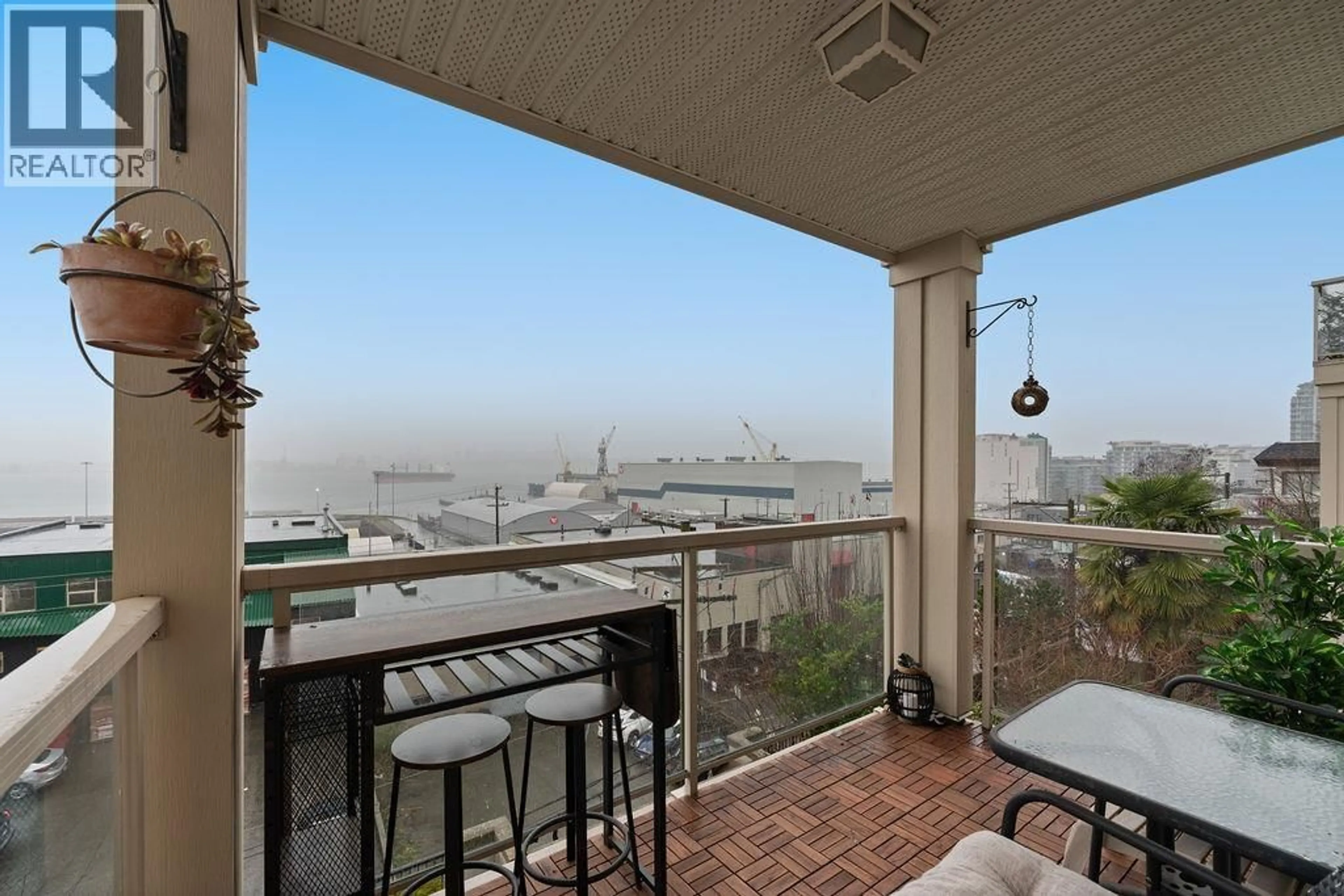 Patio, water/lake/river/ocean view for 308 - 333 1ST STREET, North Vancouver British Columbia V7L4W9