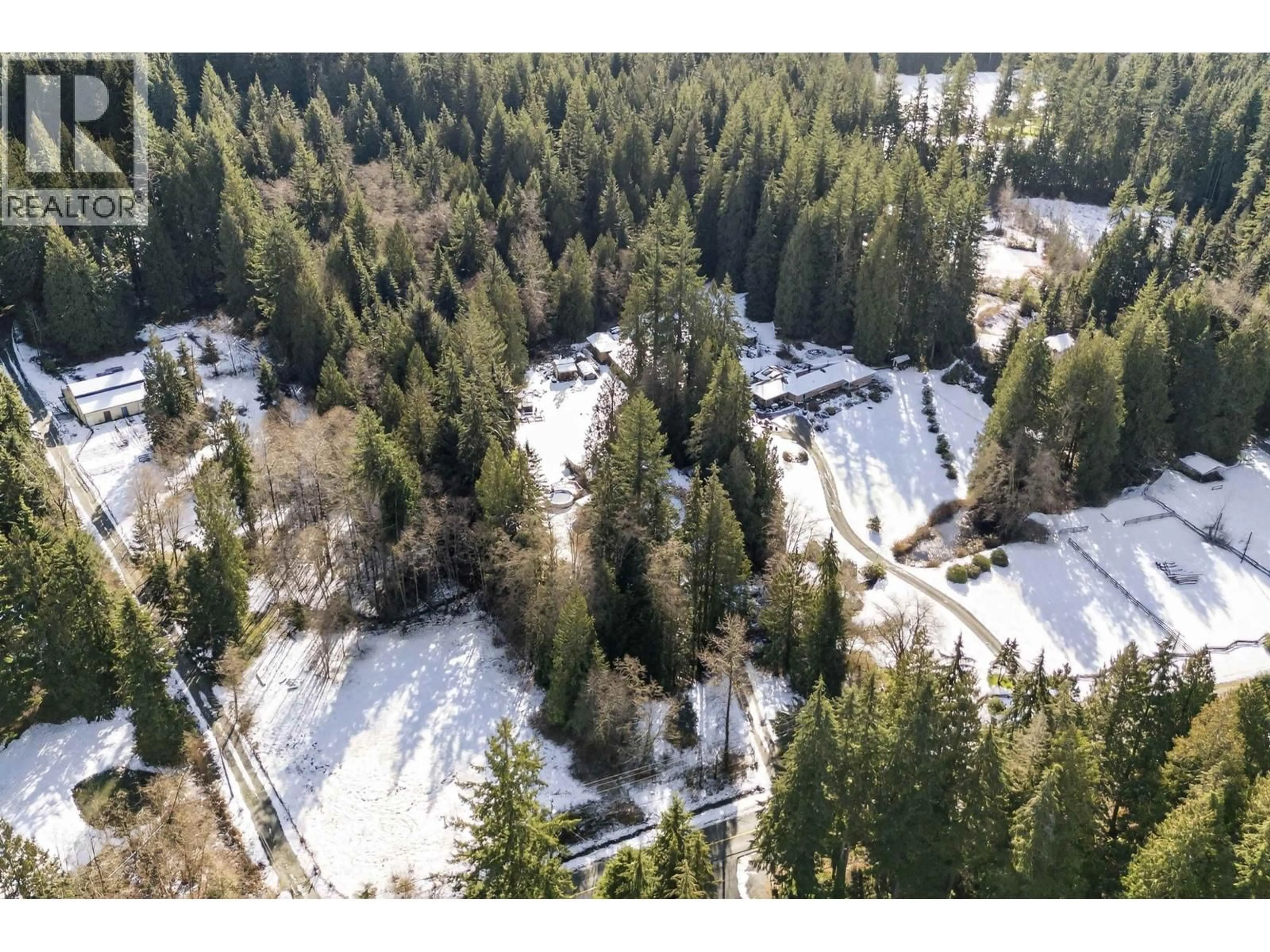 A pic from outside/outdoor area/front of a property/back of a property/a pic from drone, forest/trees view for 11760 272 STREET, Maple Ridge British Columbia V2W1Y9
