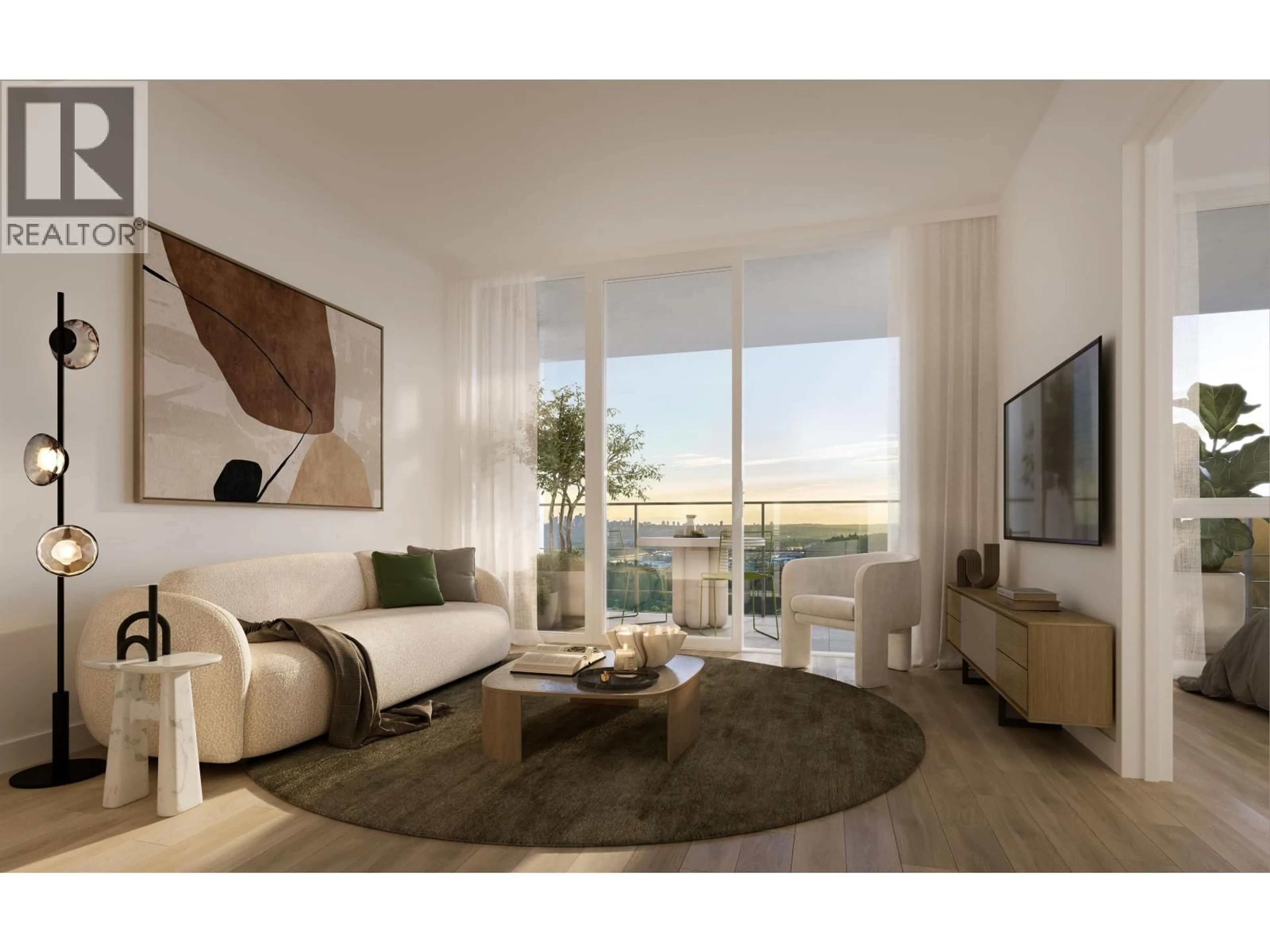 Living room with furniture, unknown for 509 - 609 TYNDALL STREET, Coquitlam British Columbia V3J3S8