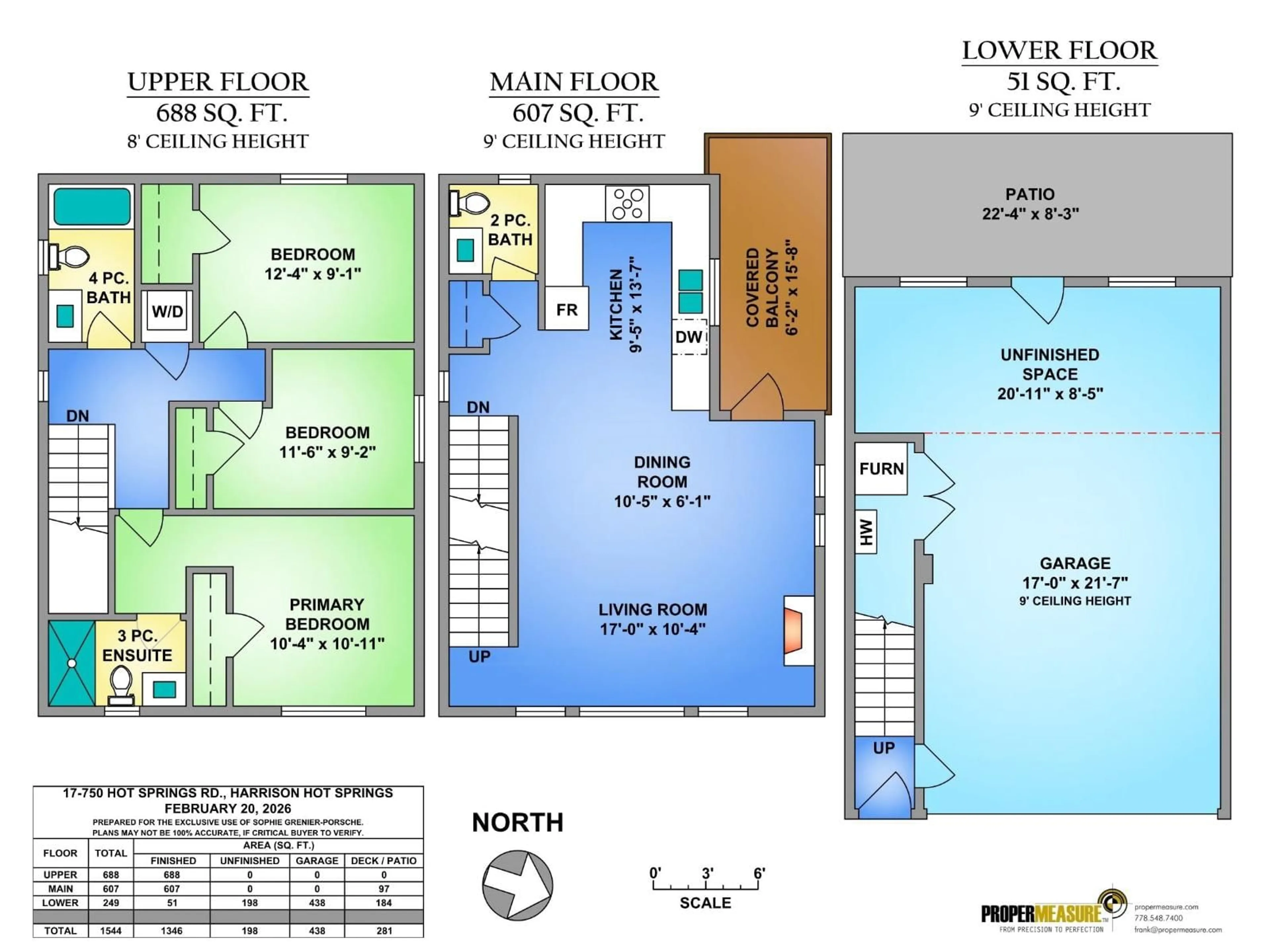 Floor plan for 17 - 750 HOT SPRINGS ROAD, Harrison Hot Springs British Columbia V0M1K0
