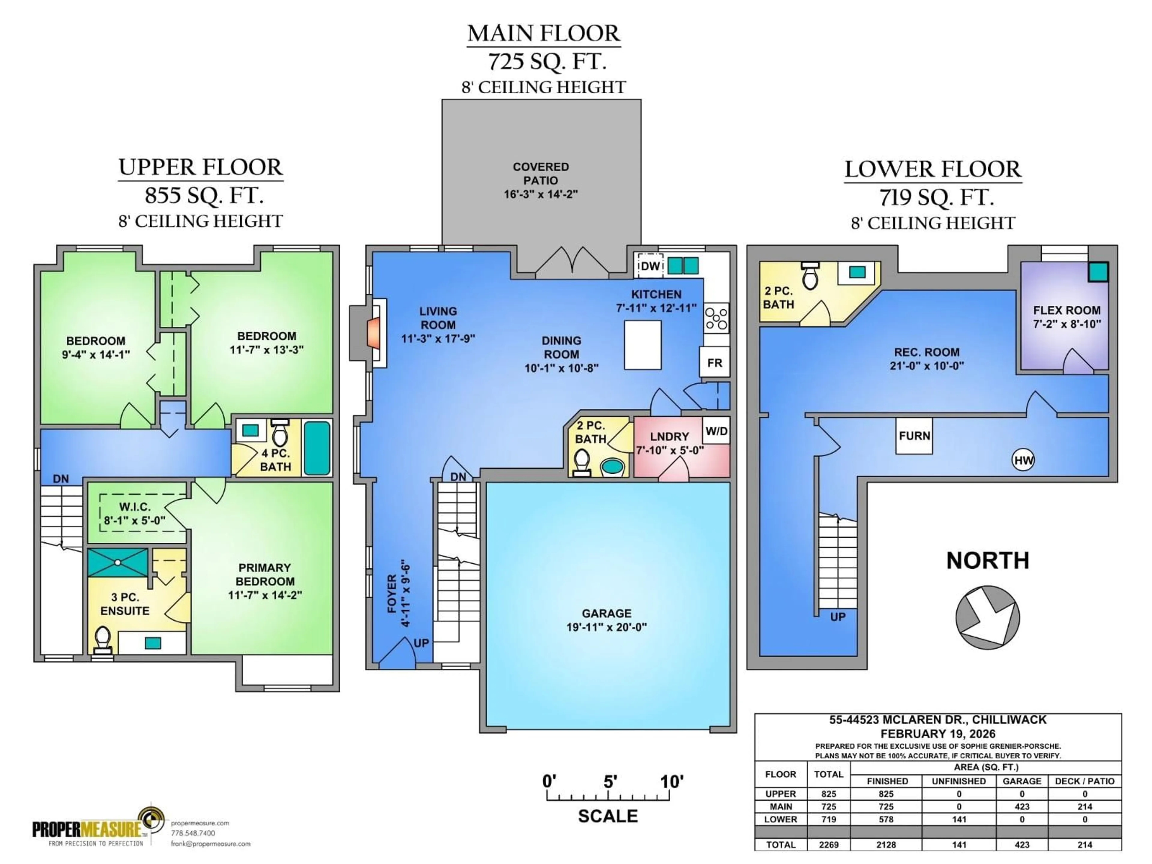 Floor plan for 55 - 44523 MCLAREN DRIVE, Chilliwack British Columbia V2R0C2