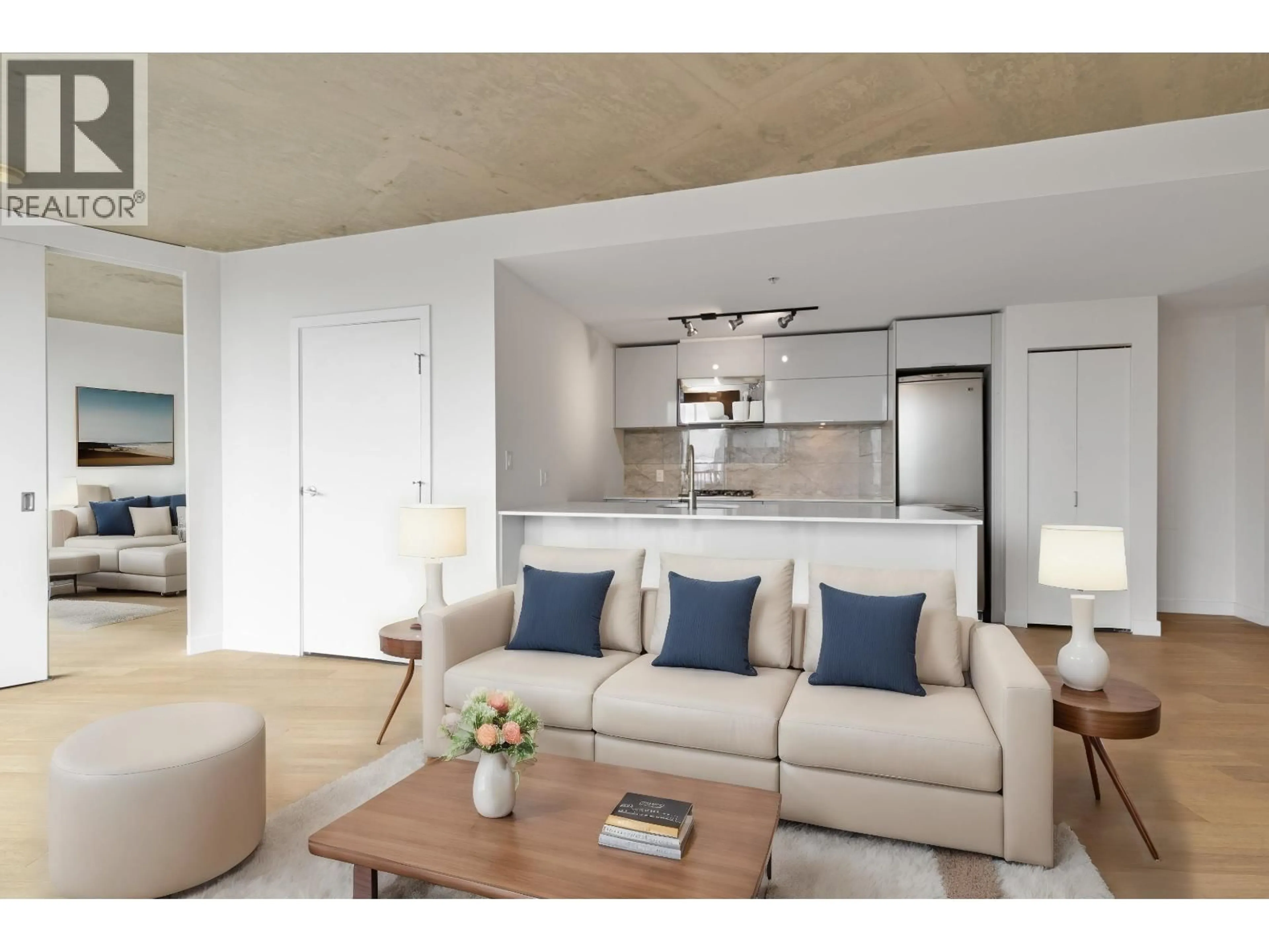 Living room with furniture, unknown for 1808 - 128 CORDOVA STREET, Vancouver British Columbia V6B0E6