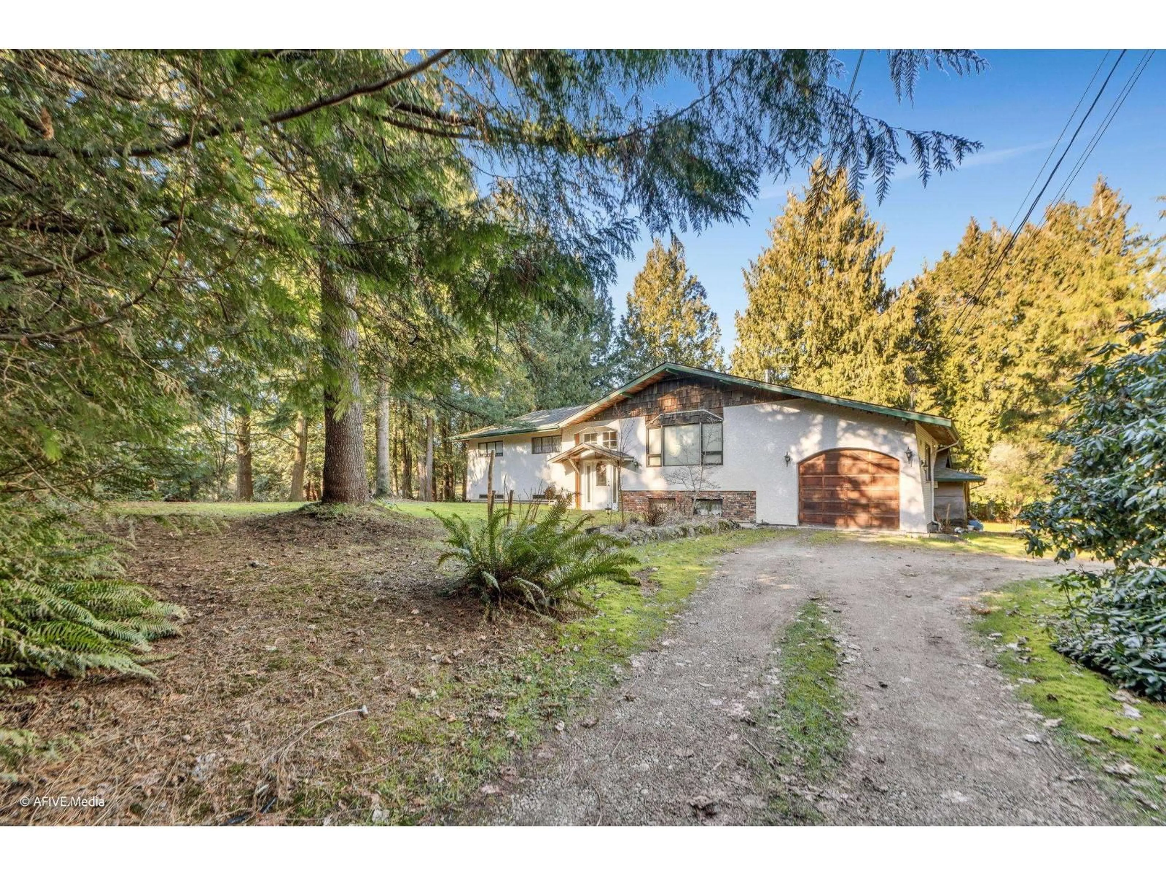 A pic from outside/outdoor area/front of a property/back of a property/a pic from drone, forest/trees view for 24971 24 AVENUE, Langley British Columbia V4W1Y5