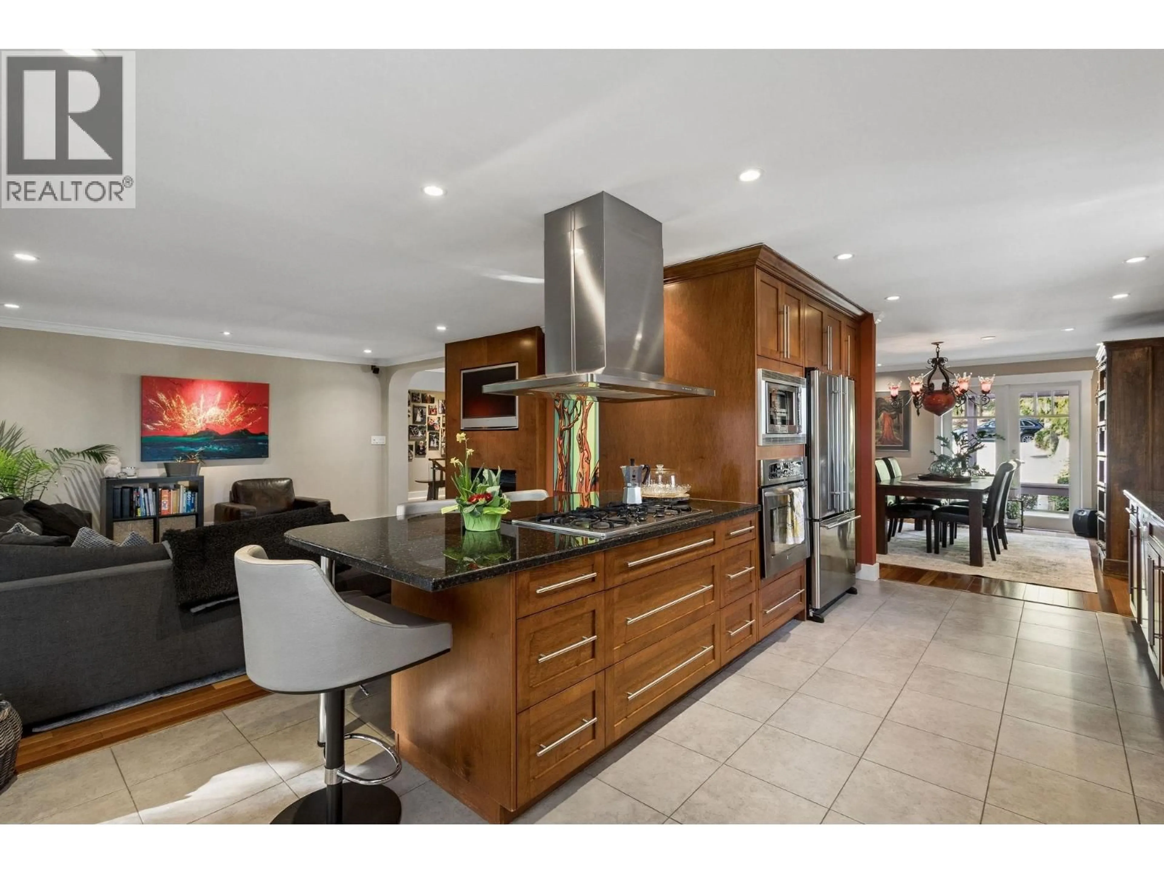 Open concept kitchen, ceramic/tile floor for 362 BALFOUR DRIVE, Coquitlam British Columbia V3K6C5